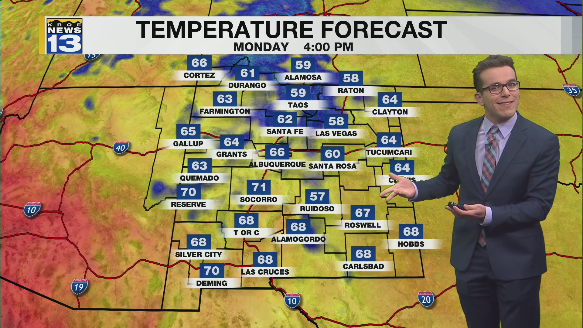 Patchy freezing mist to start than hotter ahead – KRQE NEWS 13 ...