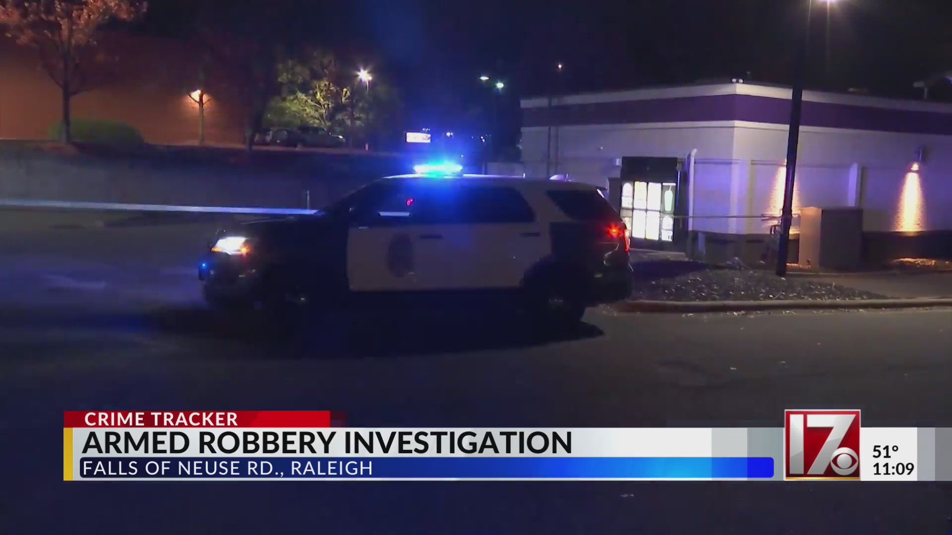 Police investigate Taco Bell armed robbery in Raleigh – CBS17.com