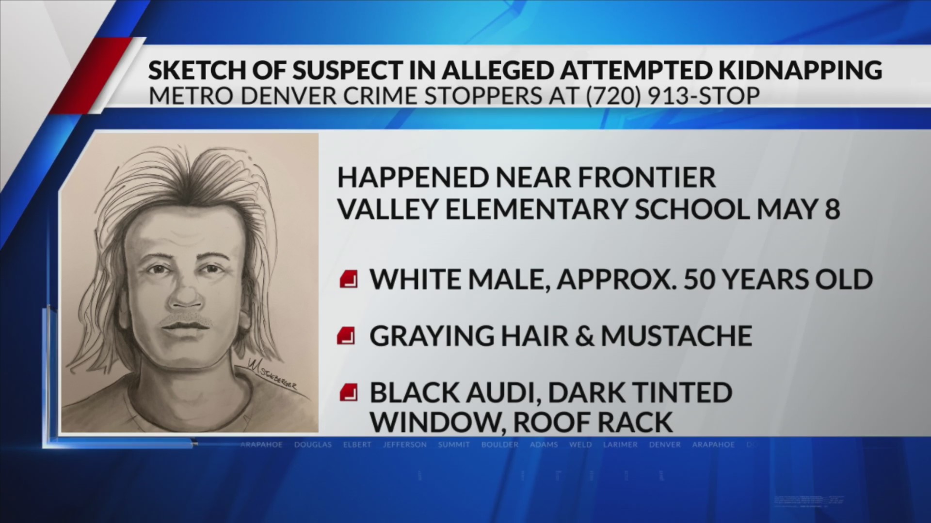 Suspect sketch released in Parker kidnapping attempt – FOX31 Denver
