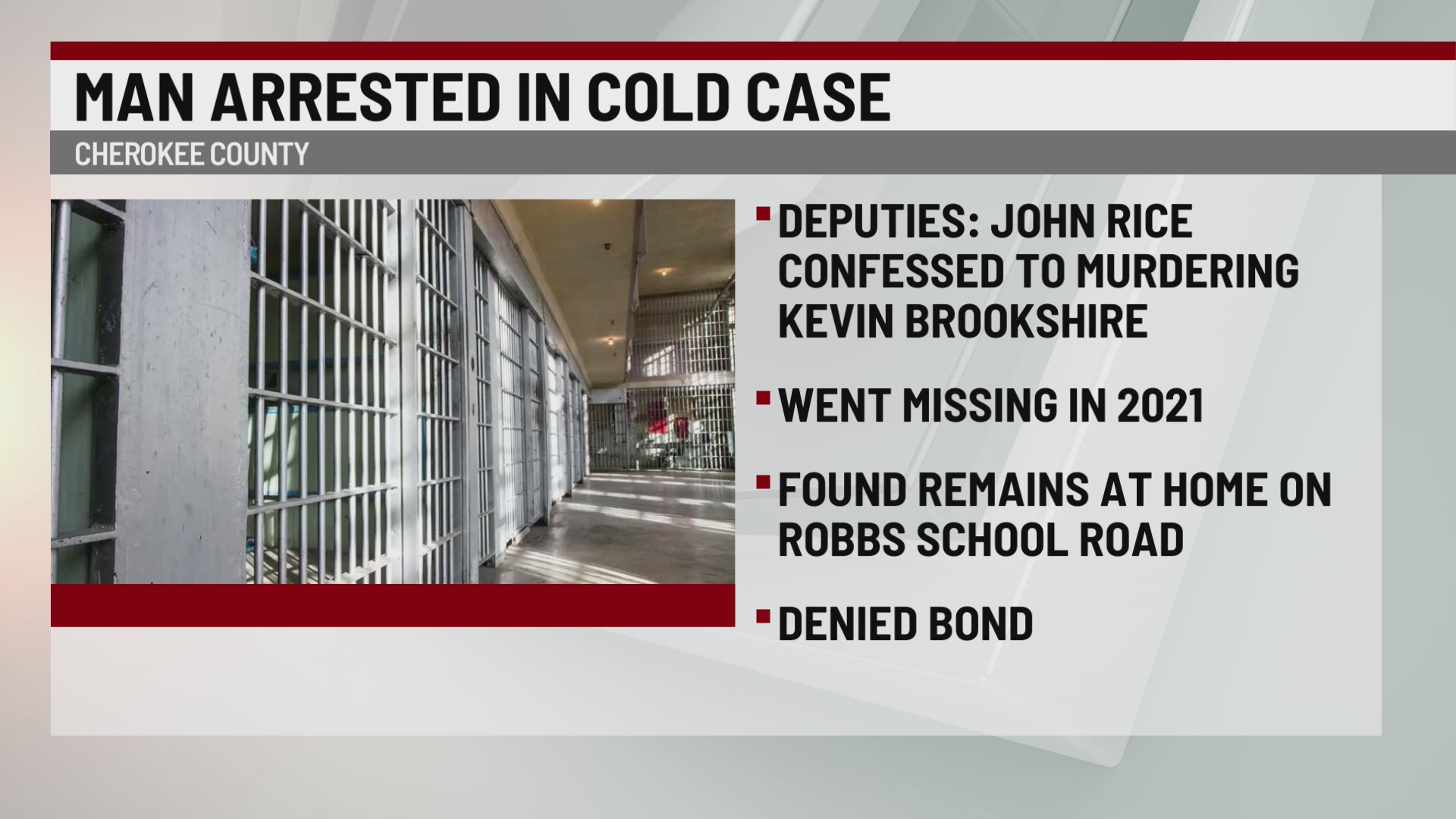 Cherokee deputies arrest man in connection to Spartanburg County cold ...