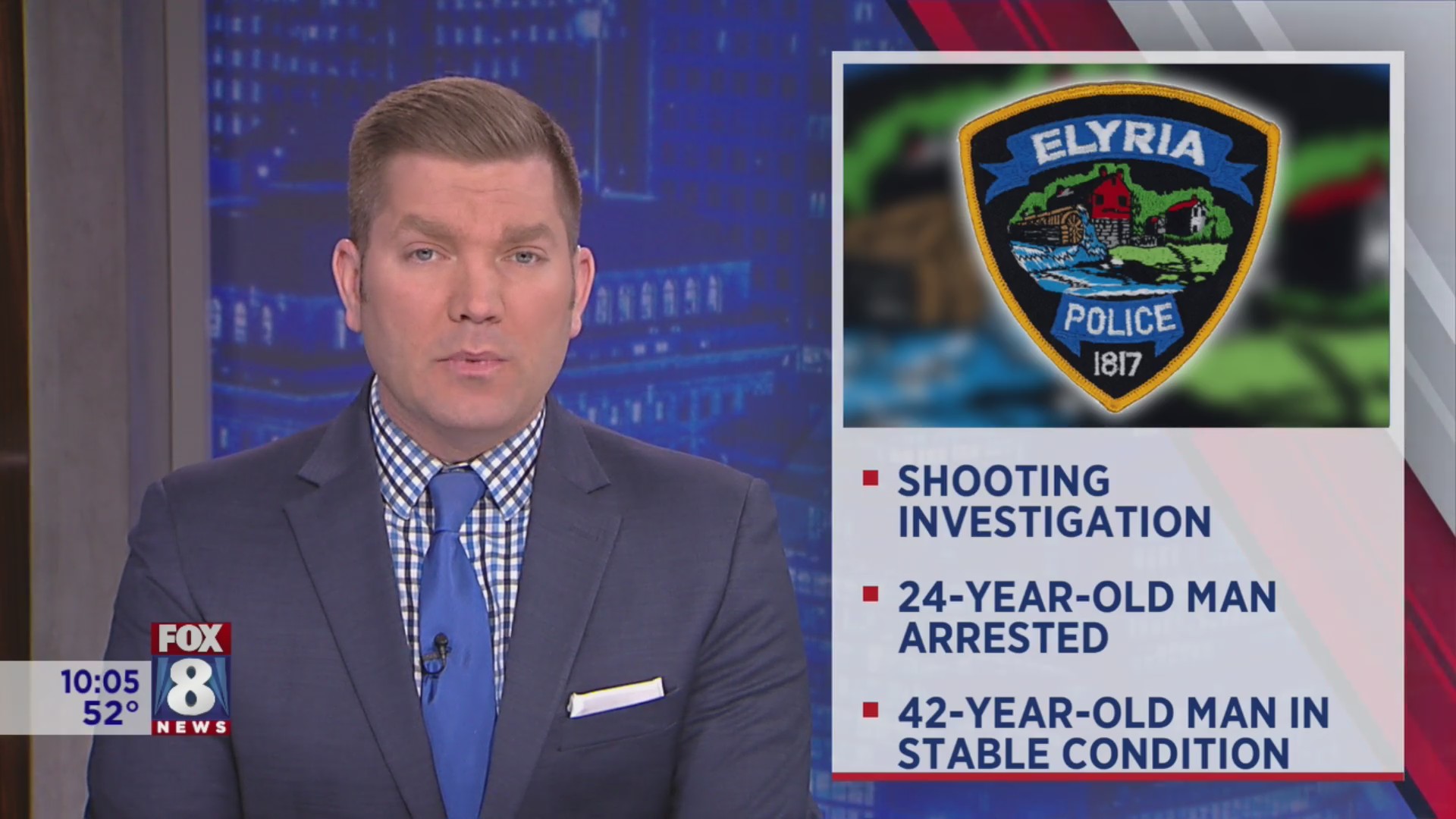 One arrested in Elyria shooting – Fox 8 Cleveland WJW