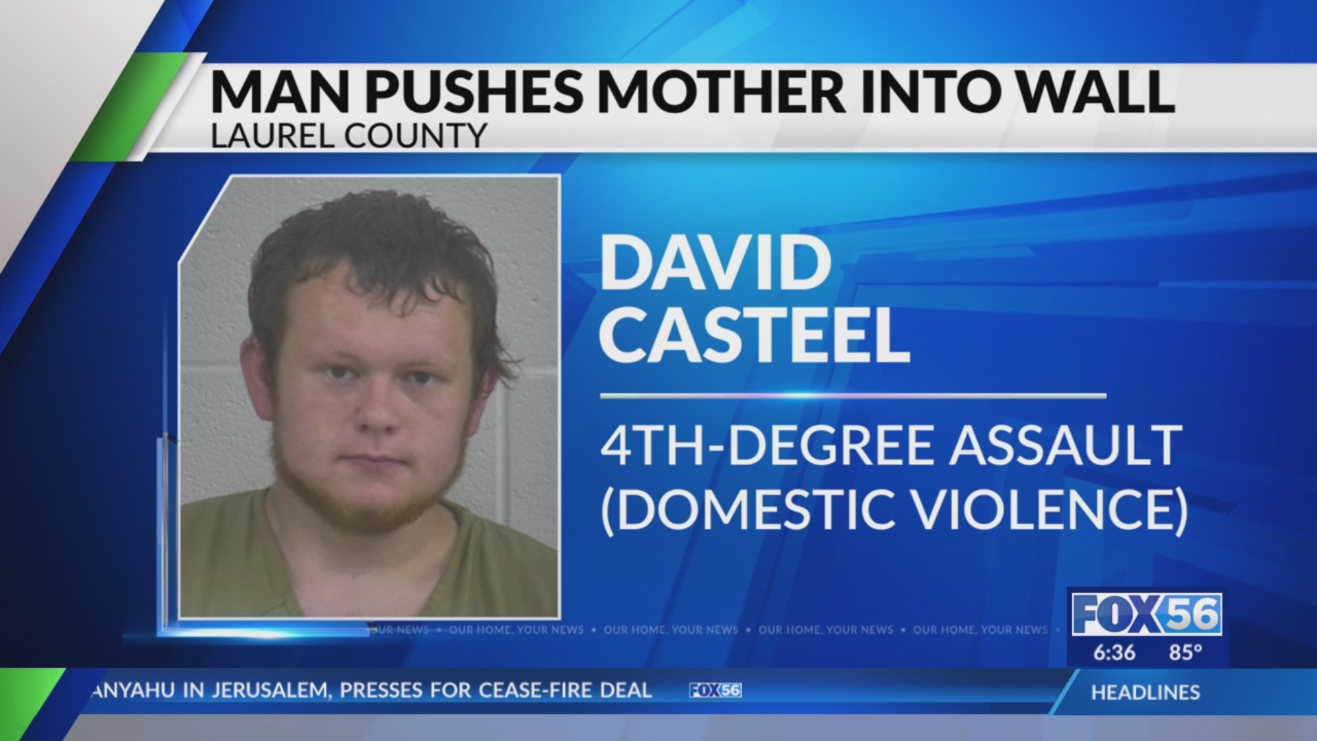 Laurel County man charged with assault after allegedly pushing his ...
