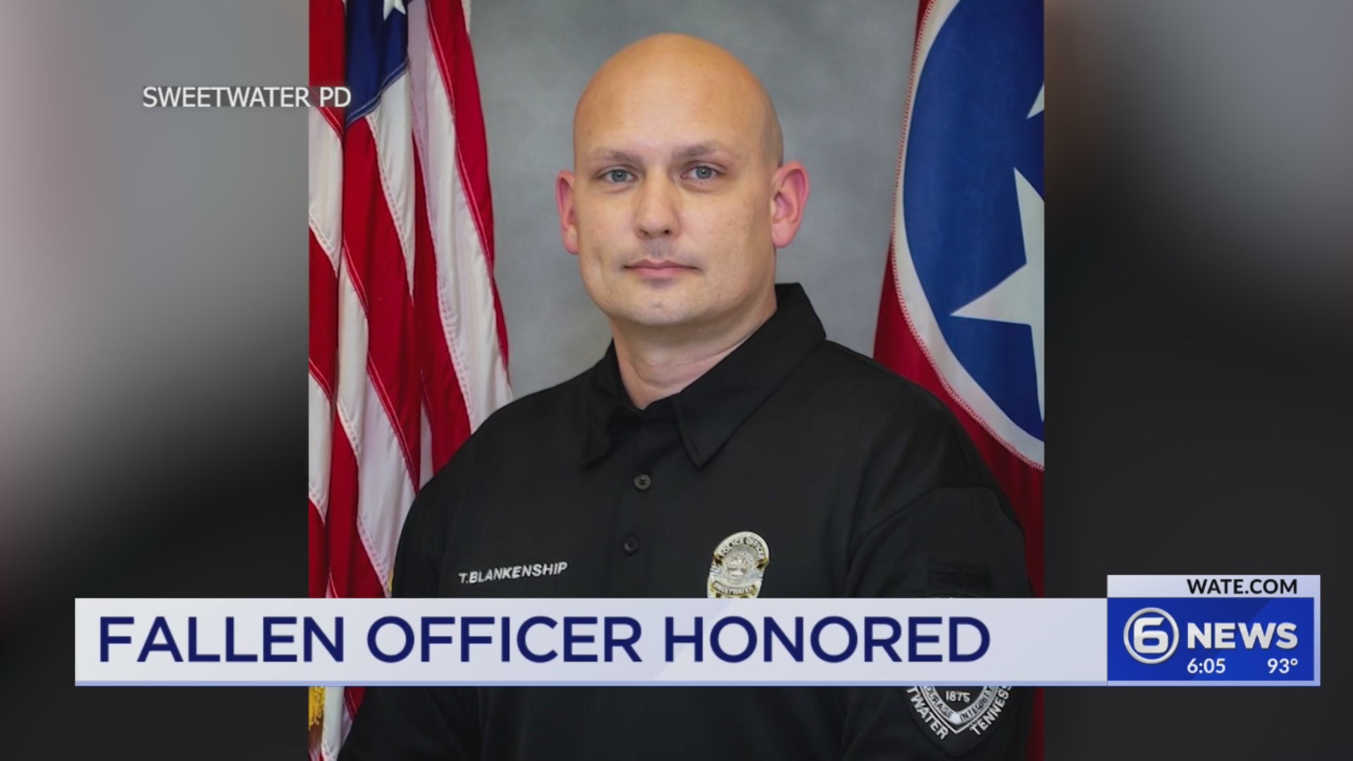 Sweetwater police officer honored – WATE 6 On Your Side