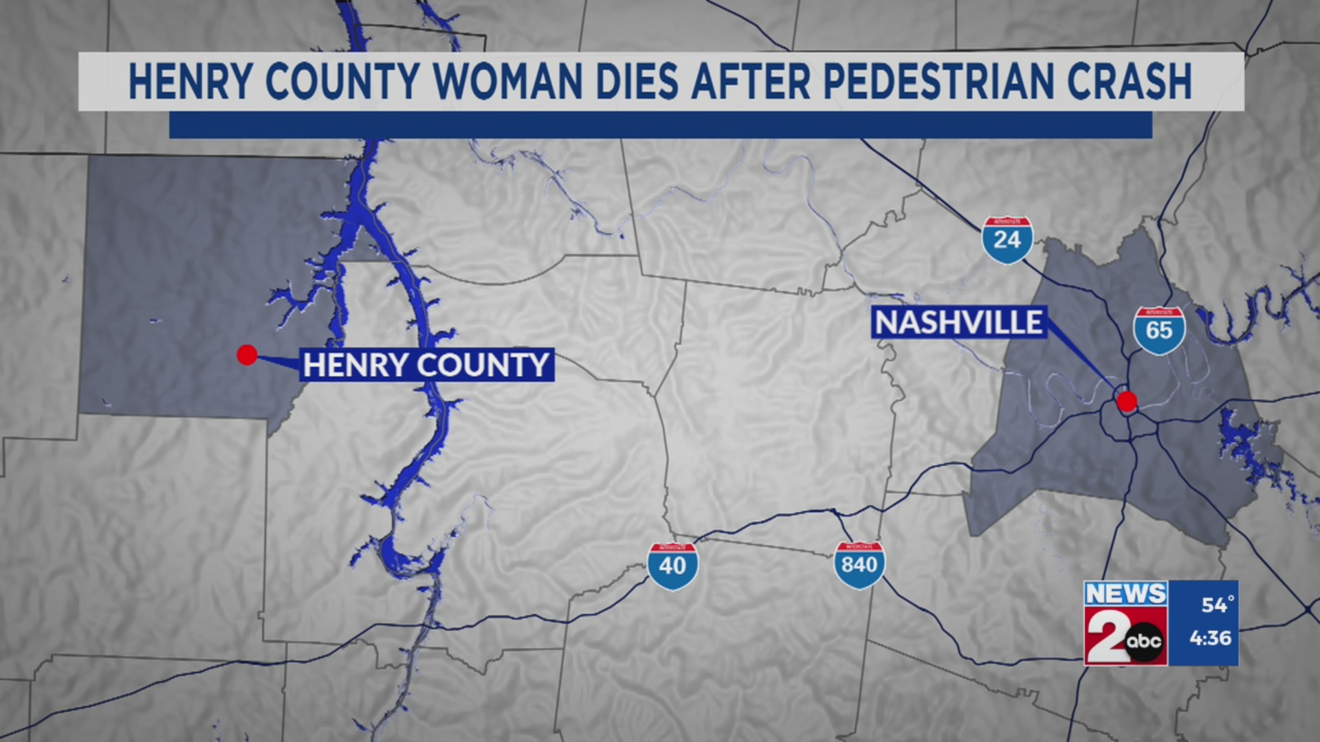 Henry County woman dies after pedestrian crash – WKRN News 2