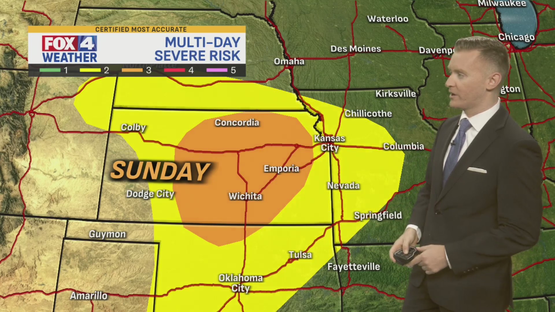 Friday afternoon forecast – FOX 4 Kansas City WDAF-TV | News, Weather ...