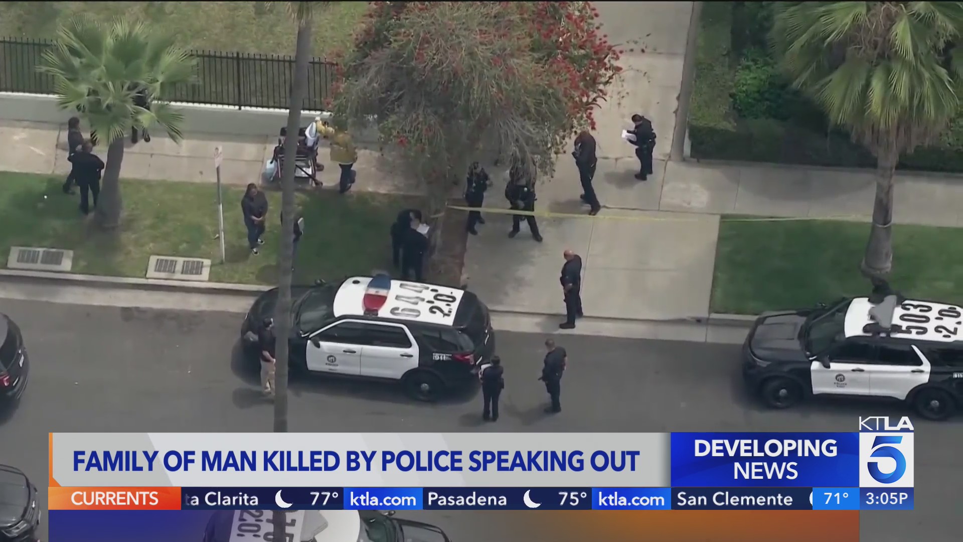 Family of man killed by LAPD seeks answers – KTLA