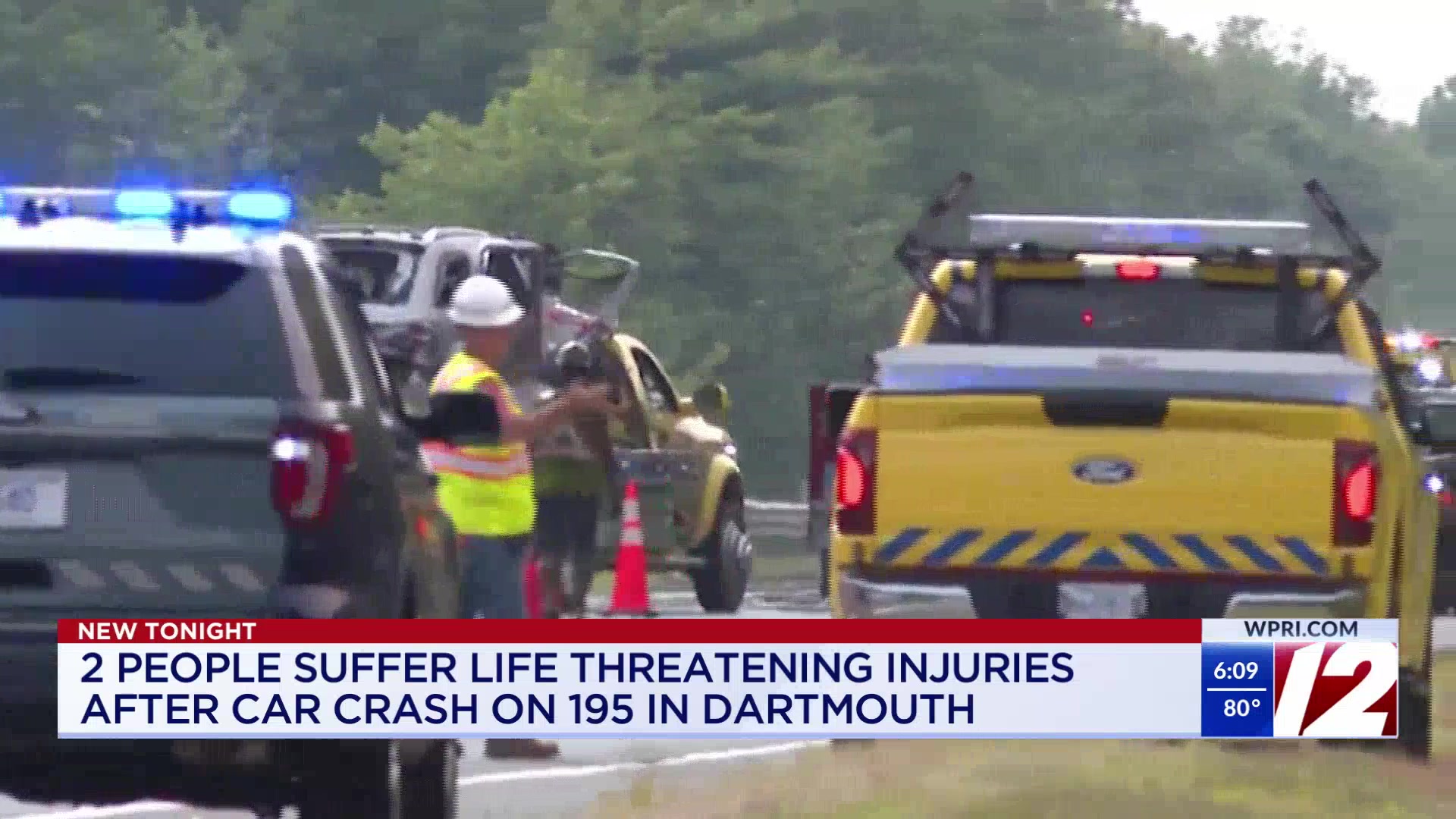 2 seriously injured in I-195 crash in Dartmouth – WPRI.com