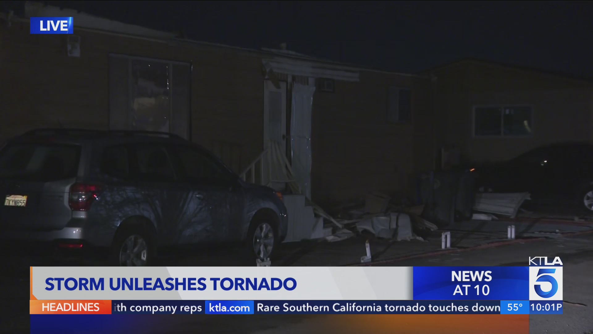 Winter storm unleashes tornado in Southern California – KTLA