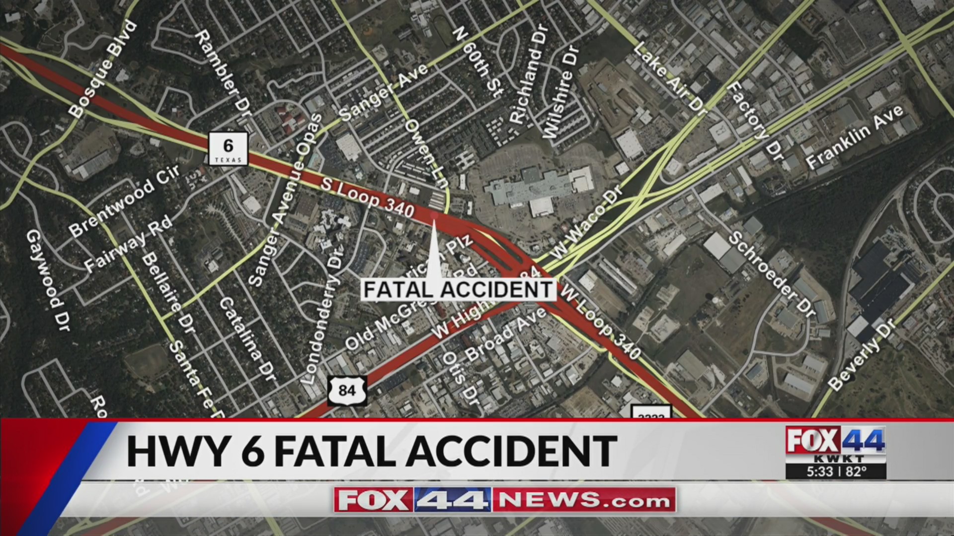 Bryan man killed in highway crash near Waco – KWKT – FOX 44