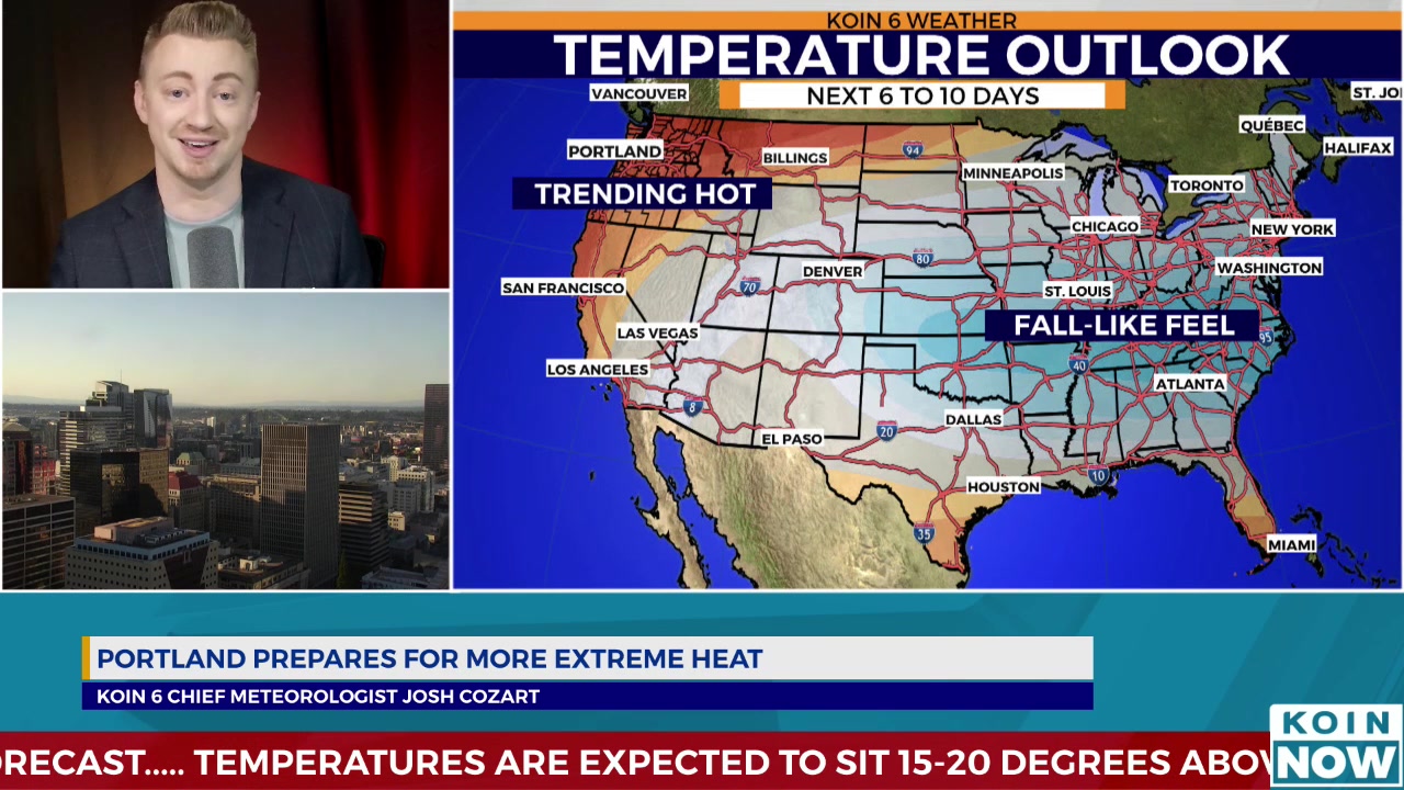KOIN NOW: Extreme heat expected in Portland this weekend – KOIN.com