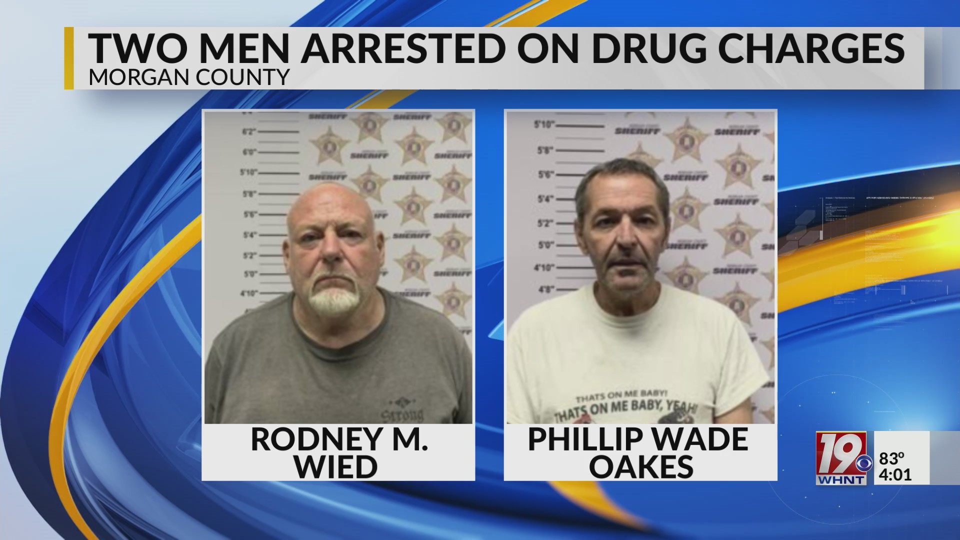 Two Men Arrested on Drug Charges | Oct. 17, 2025 | News 19 at 4 p.m ...
