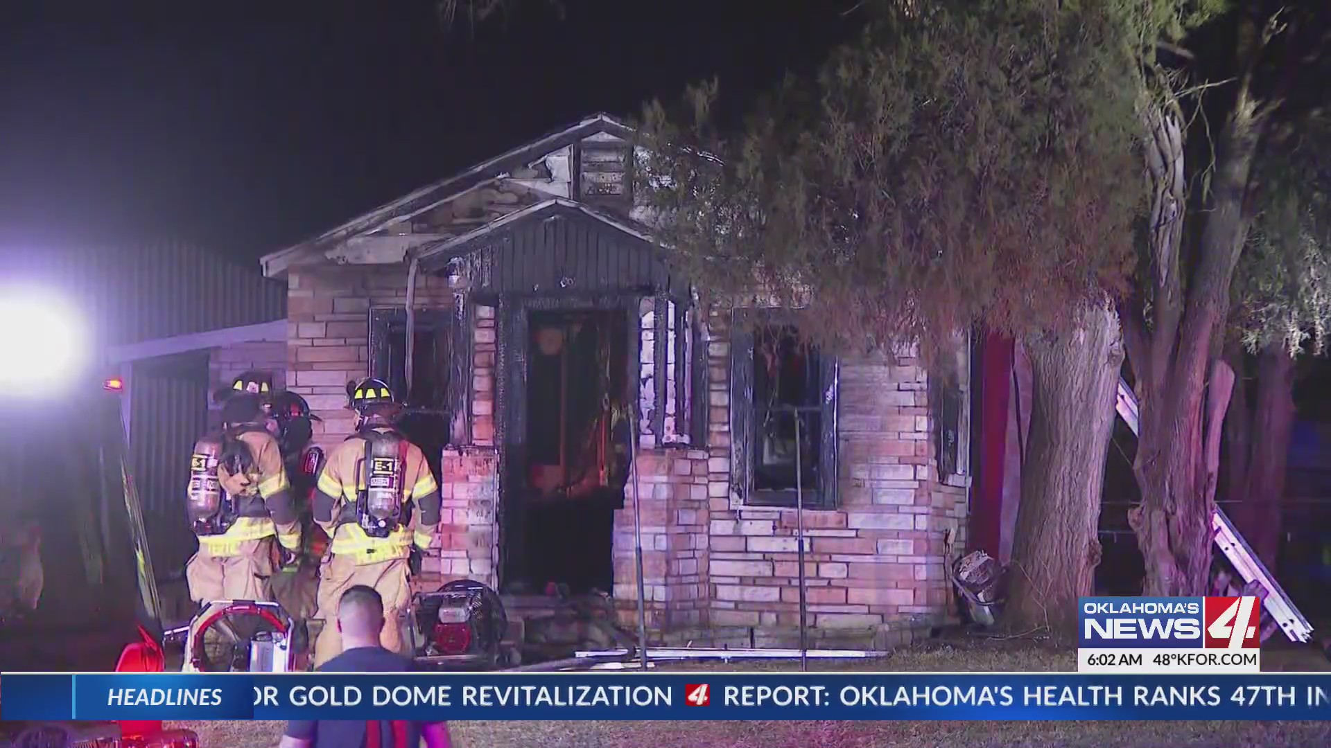 Multiple agencies respond to house fire in Yukon – KFOR.com Oklahoma City