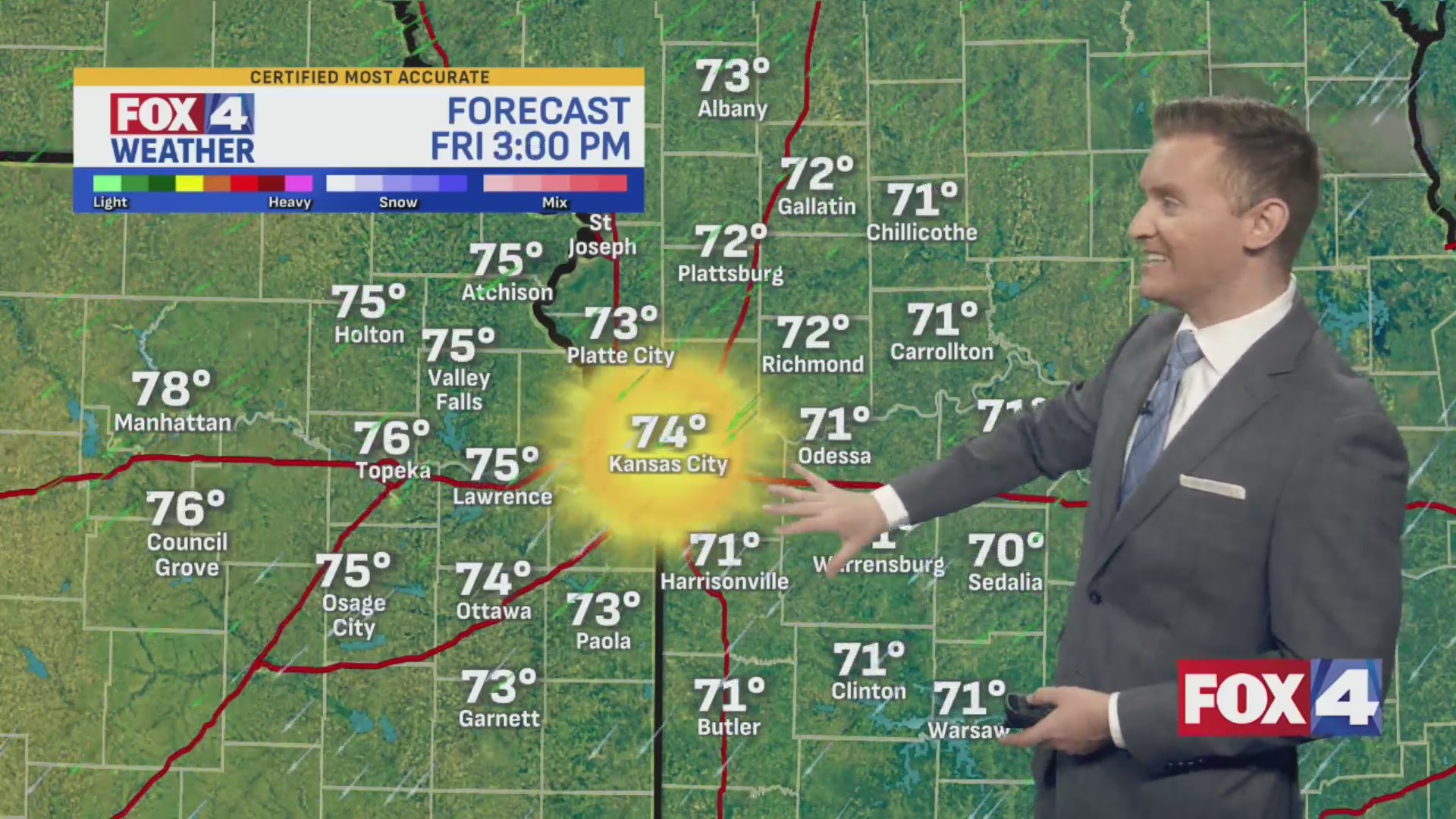 Thursday afternoon forecast – FOX 4 Kansas City WDAF-TV | News, Weather ...