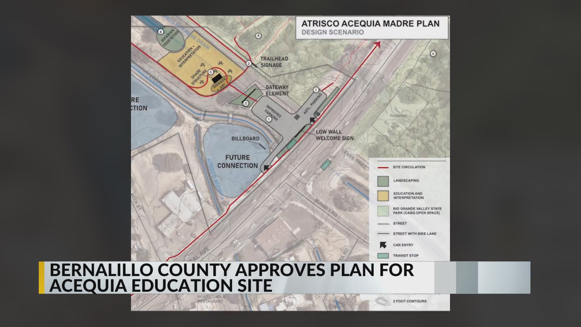 Bernalillo County approves acequia education site plan KRQE NEWS 13