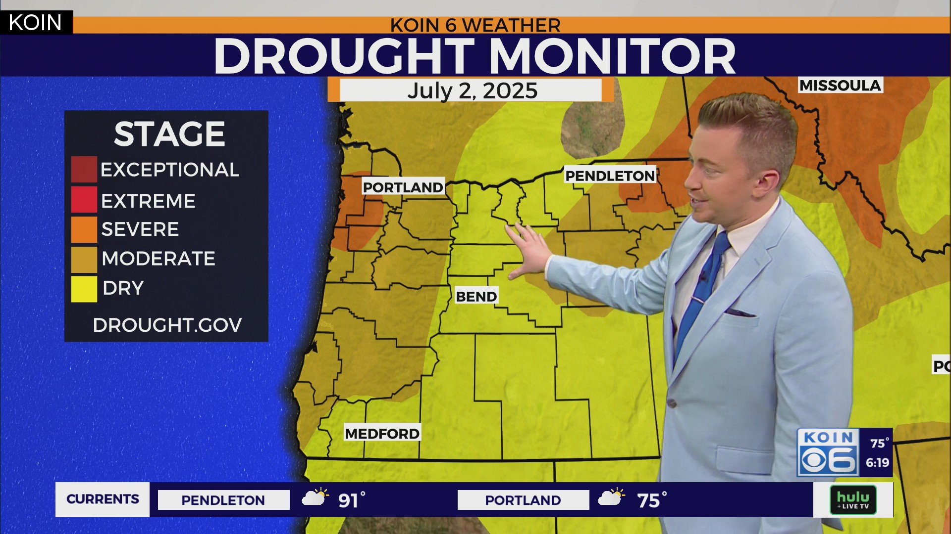 Dry, cooler weather remains for Portland’s Fourth of July outlook ...