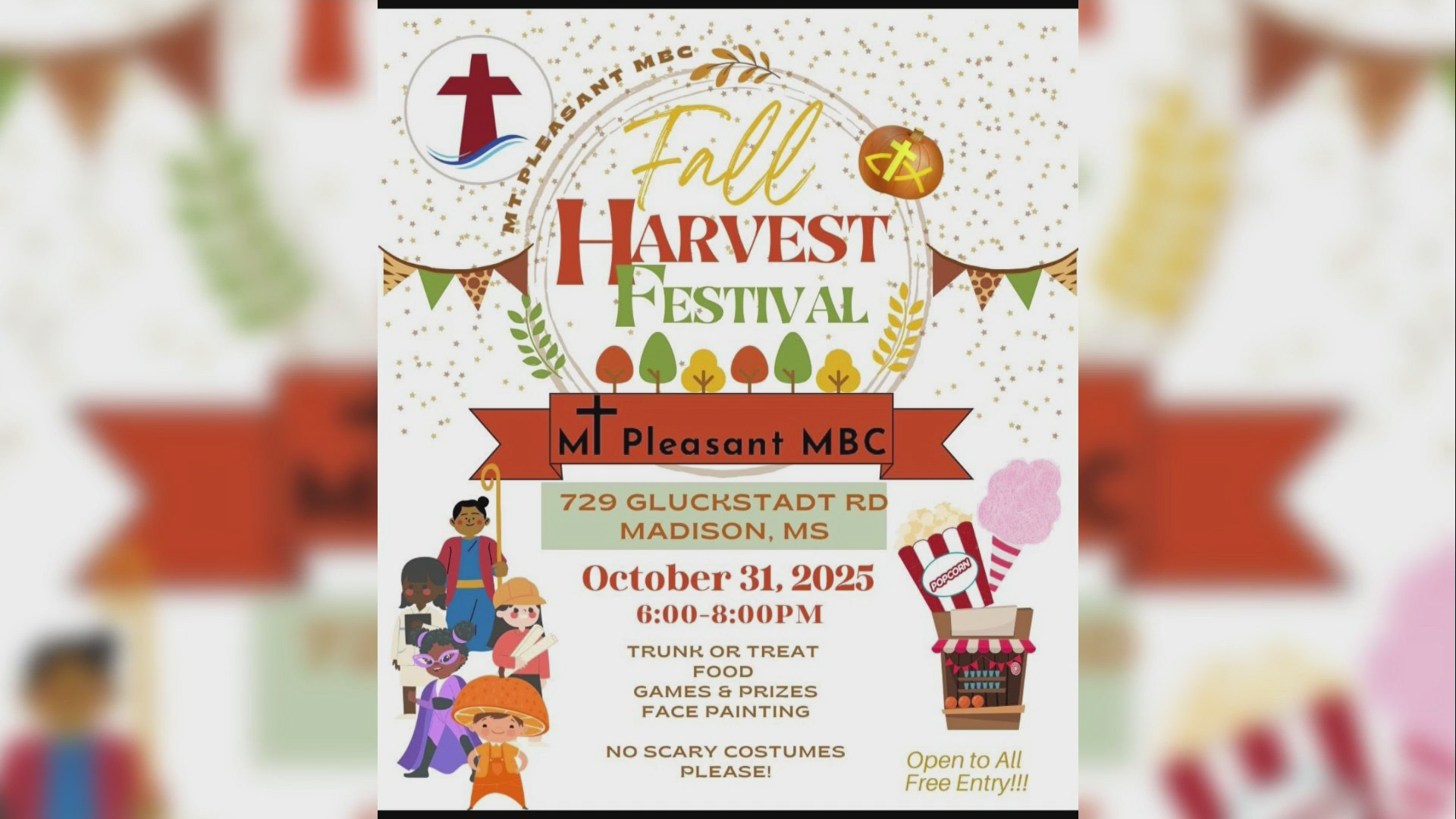 Fall Harvest Festival at Mt. Pleasant MBC – WJTV