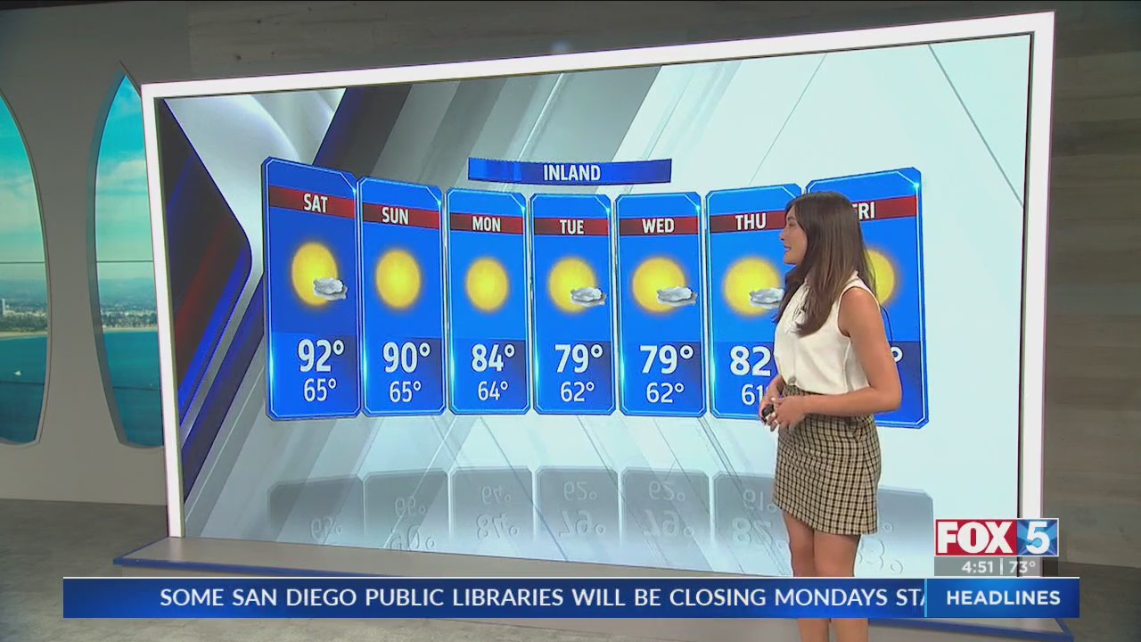 FOX 5 weekend forecast – FOX 5 San Diego & KUSI News