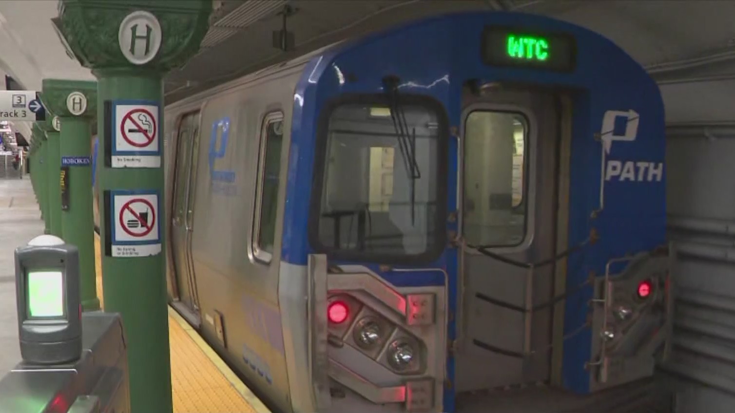 PATH Train sets speed restrictions along new stretch of track – PIX11