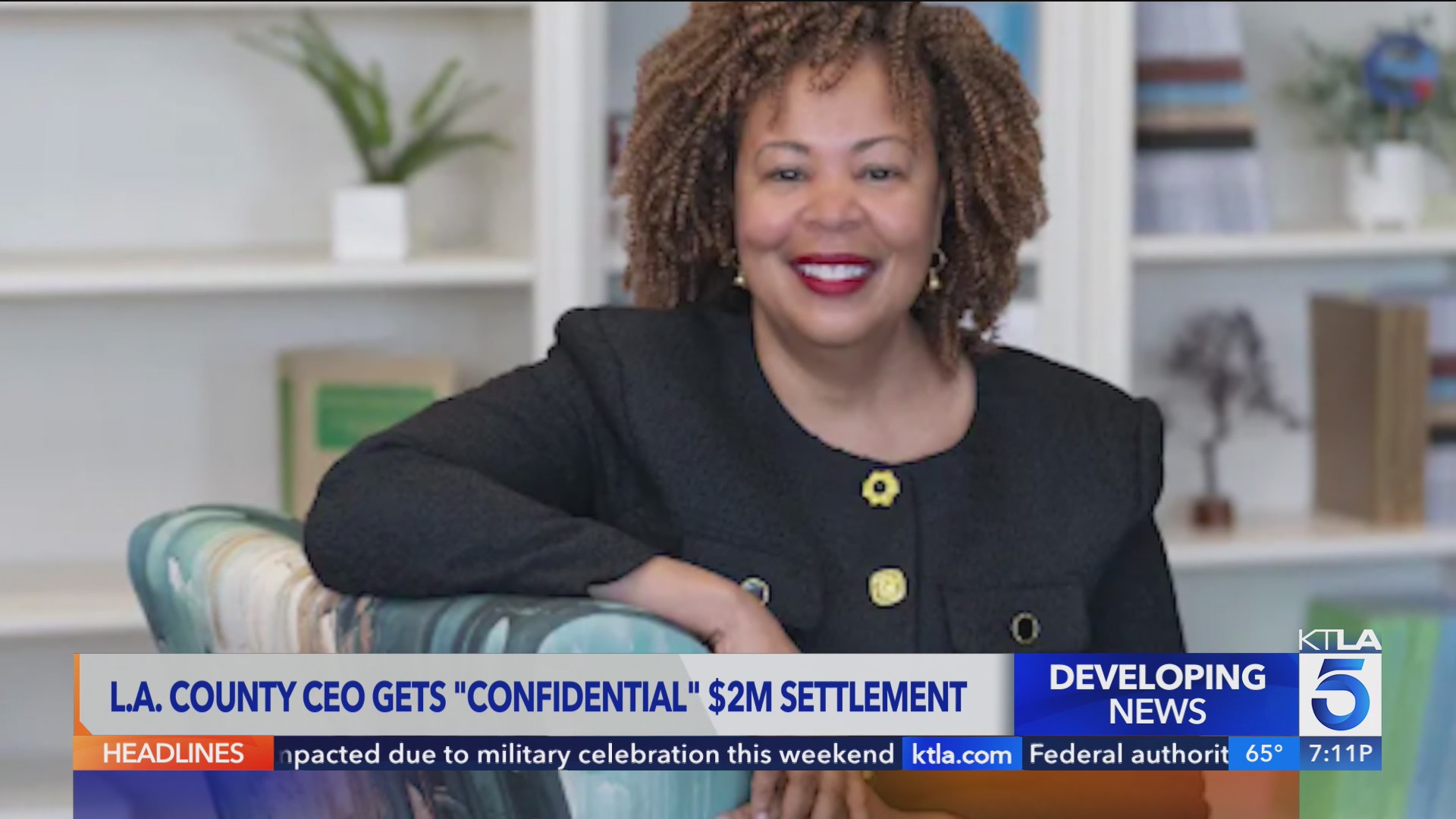 LA County CEO gets “confidential” $2 million payout over claims she was ...