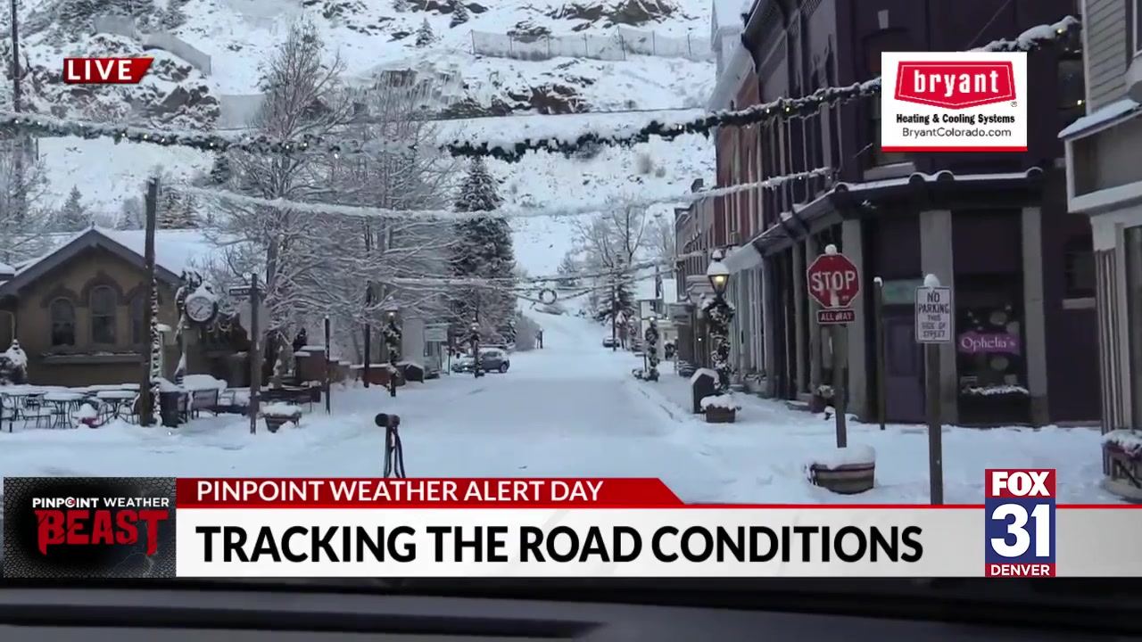Roads remain slick in high country – FOX31 Denver