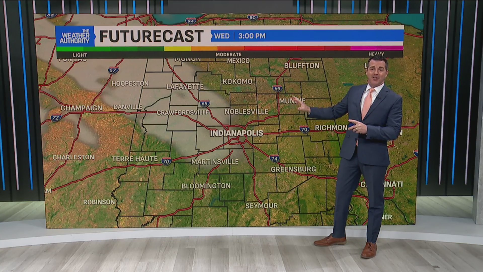 Brightest of the week; timing weekend rainfall – Fox 59