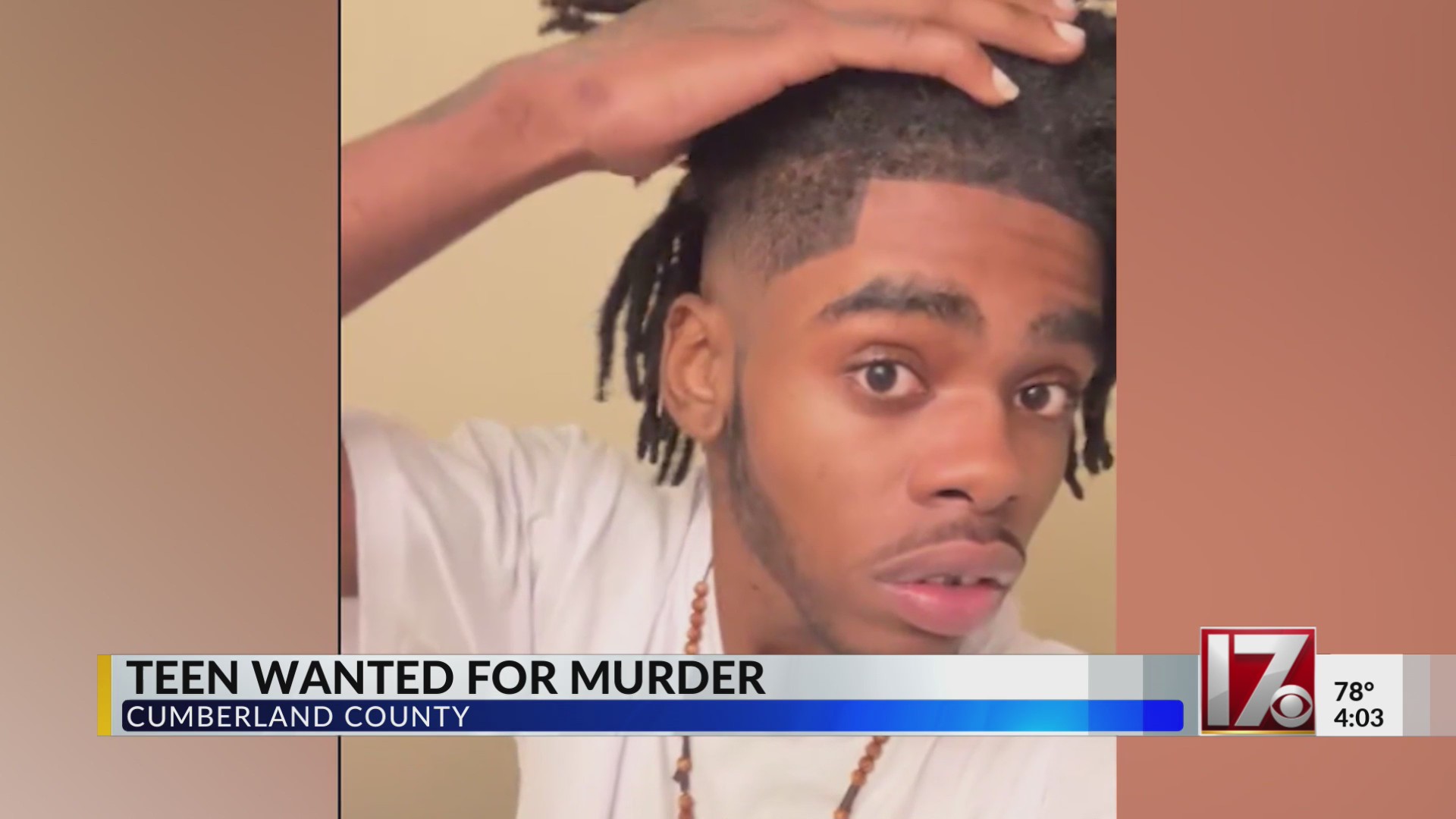 Teen wanted for murder in Cumberland County – CBS17.com