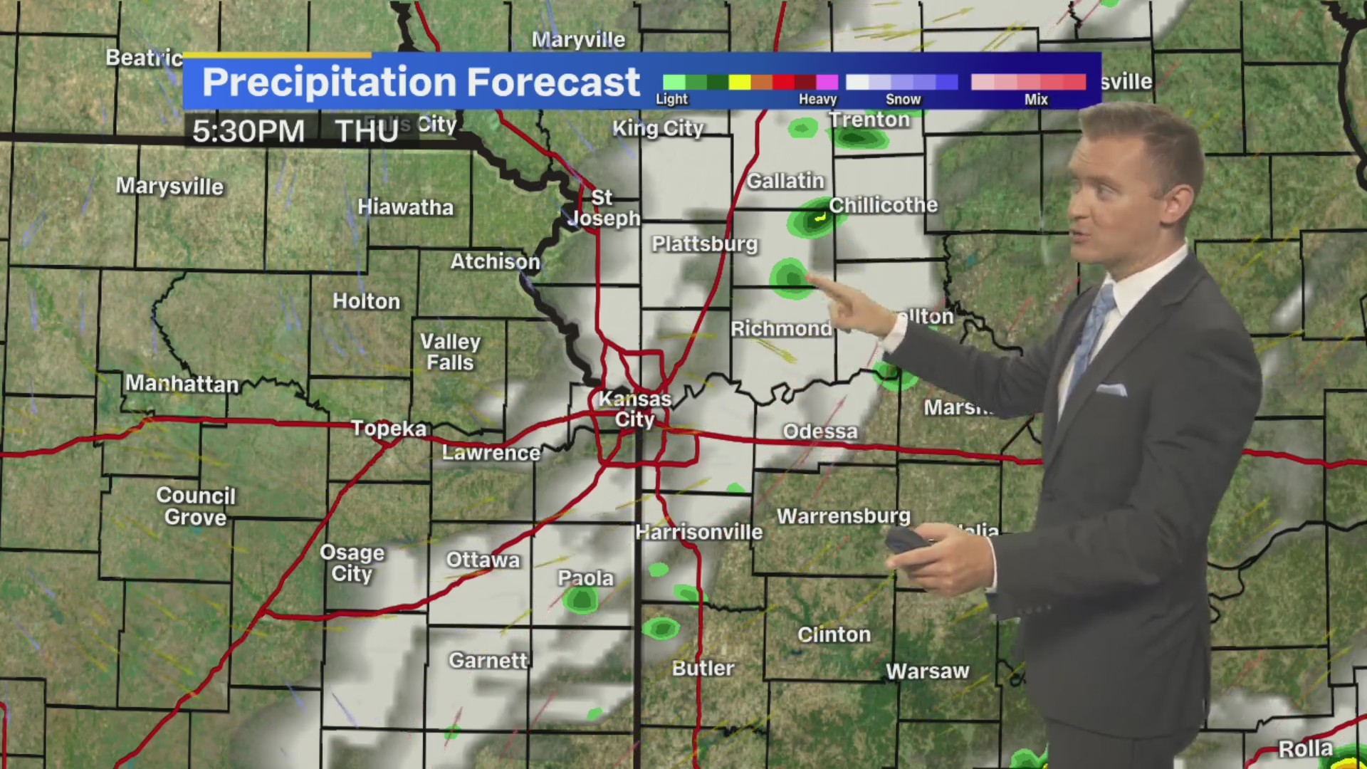 Thursday afternoon forecast – FOX 4 Kansas City WDAF-TV | News, Weather ...