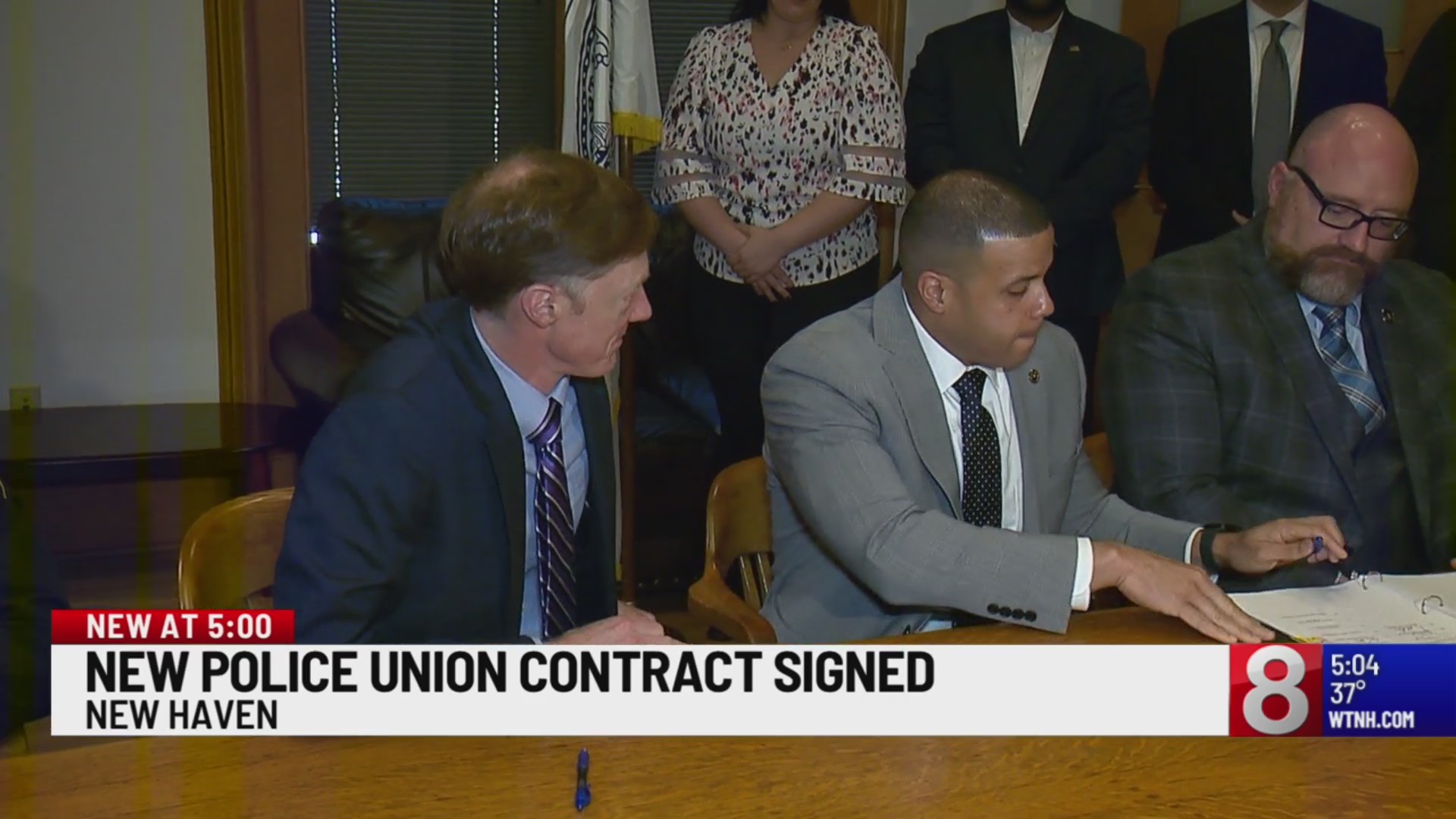 New Haven police officers under new contract – WTNH.com