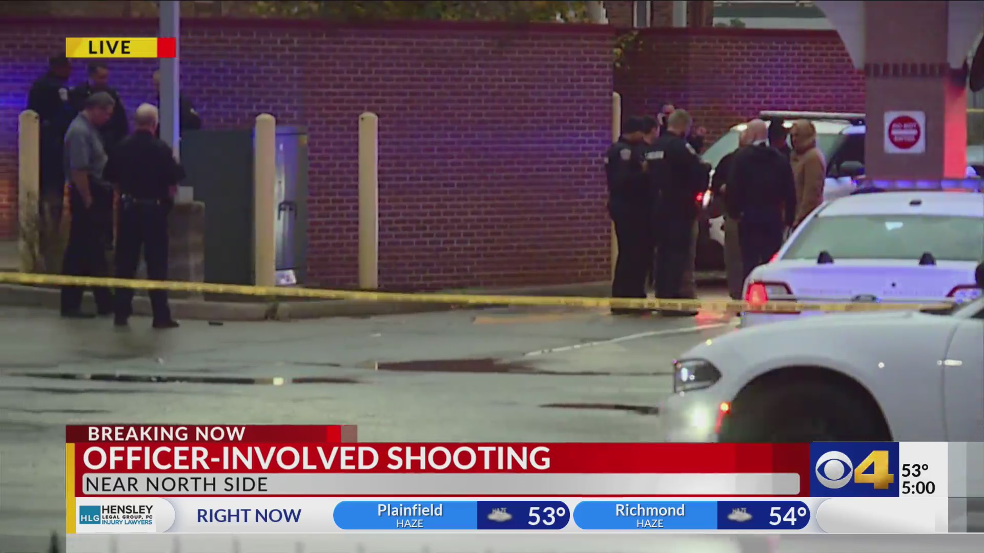 BREAKING: Officer-involved shooting on near north side – Fox 59