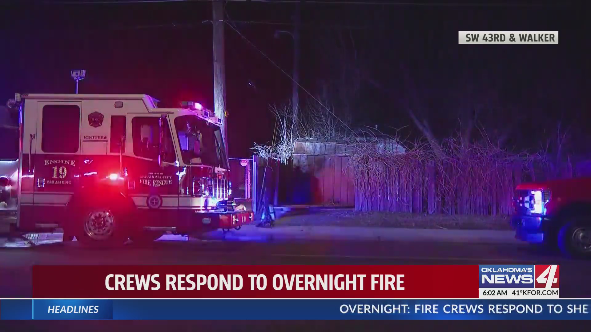 Fire crews respond to structure fire in SW Oklahoma City – KFOR.com ...