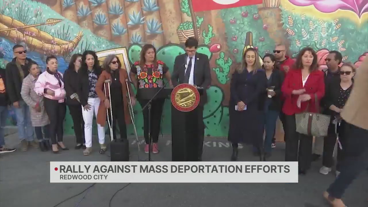 Deportation Rally Leaders rally against mass deportation efforts – KRON4