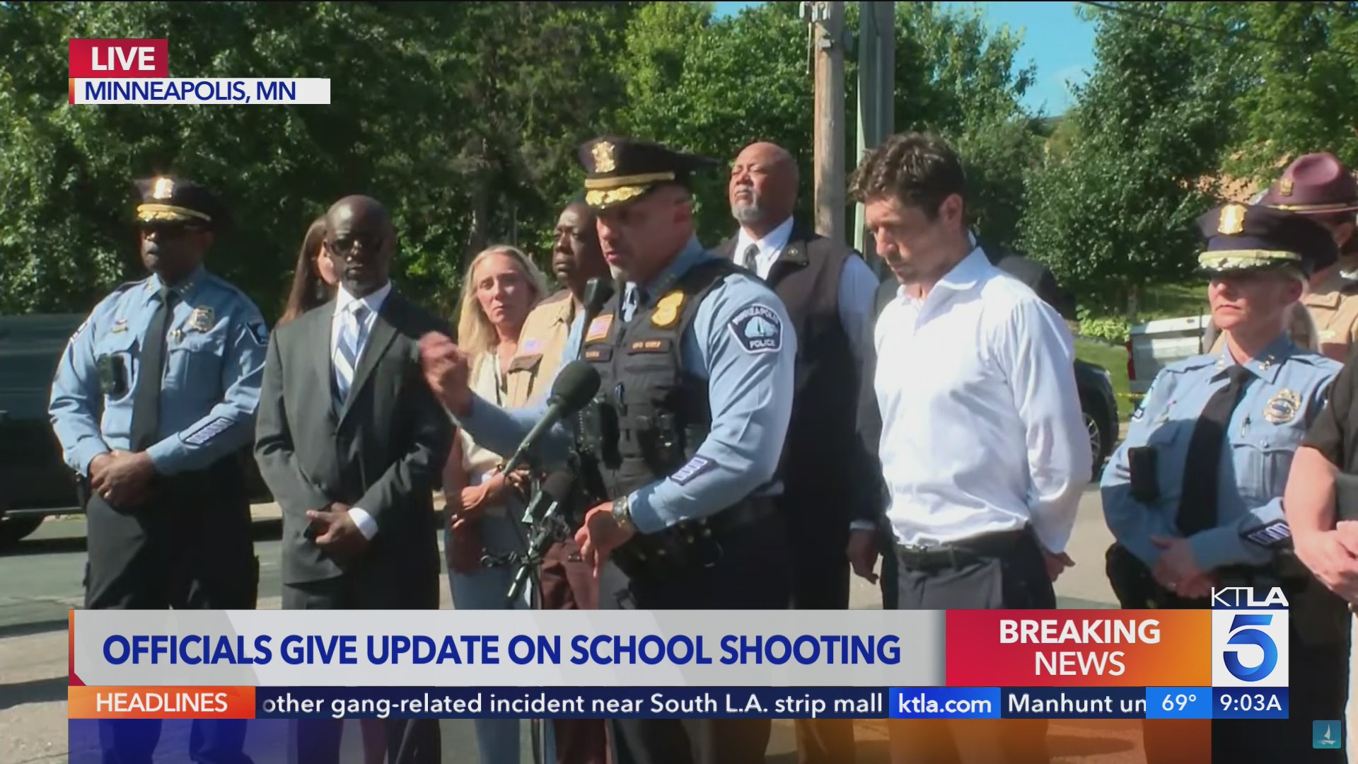2 children dead, more than a dozen injured after gunman opens fire at ...