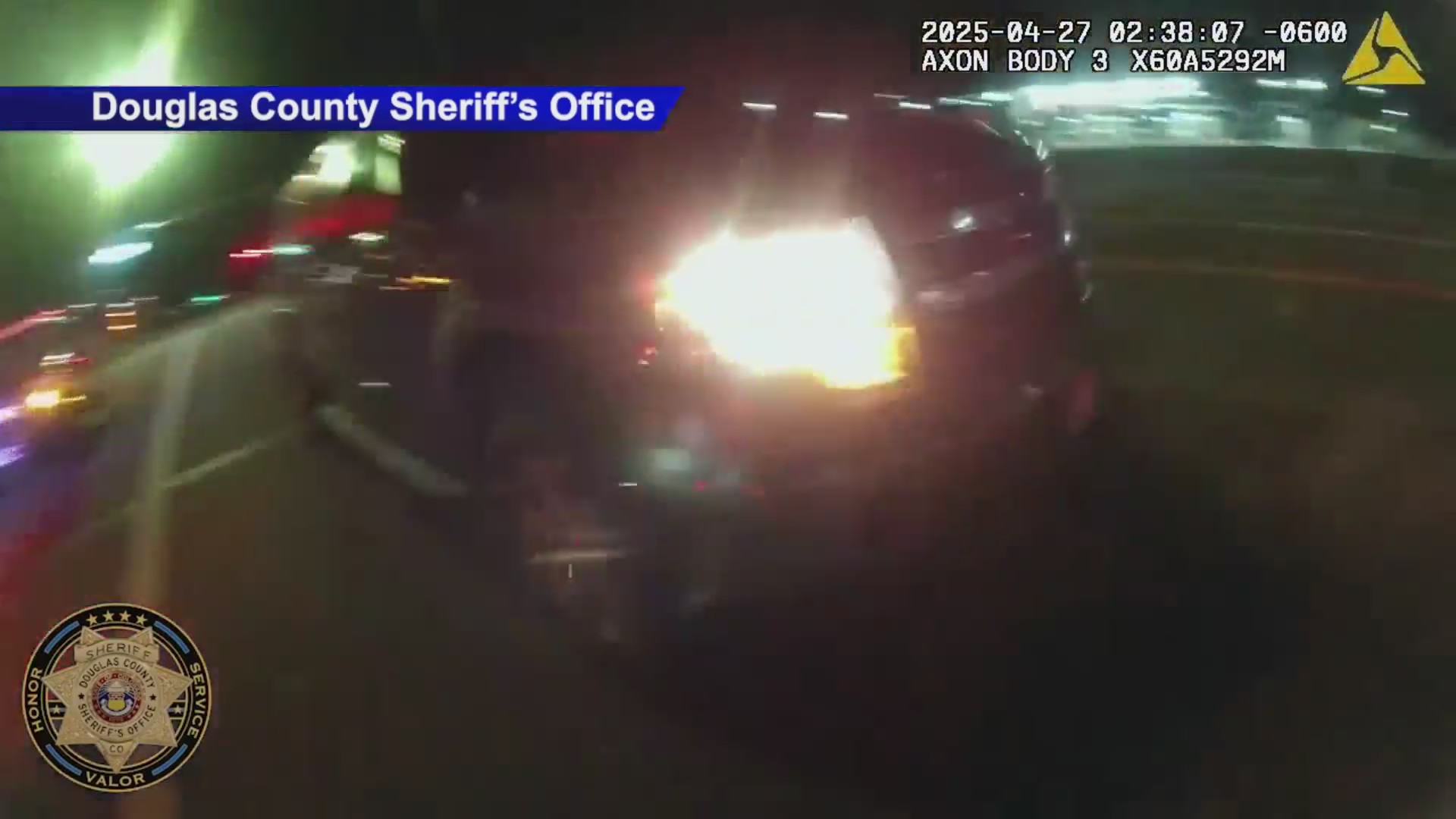 Video: Driver nearly hitting Douglas County deputy points to rising ...