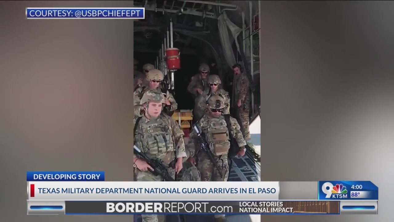 Border mission augmented with 500 National Guard – KTSM 9 News