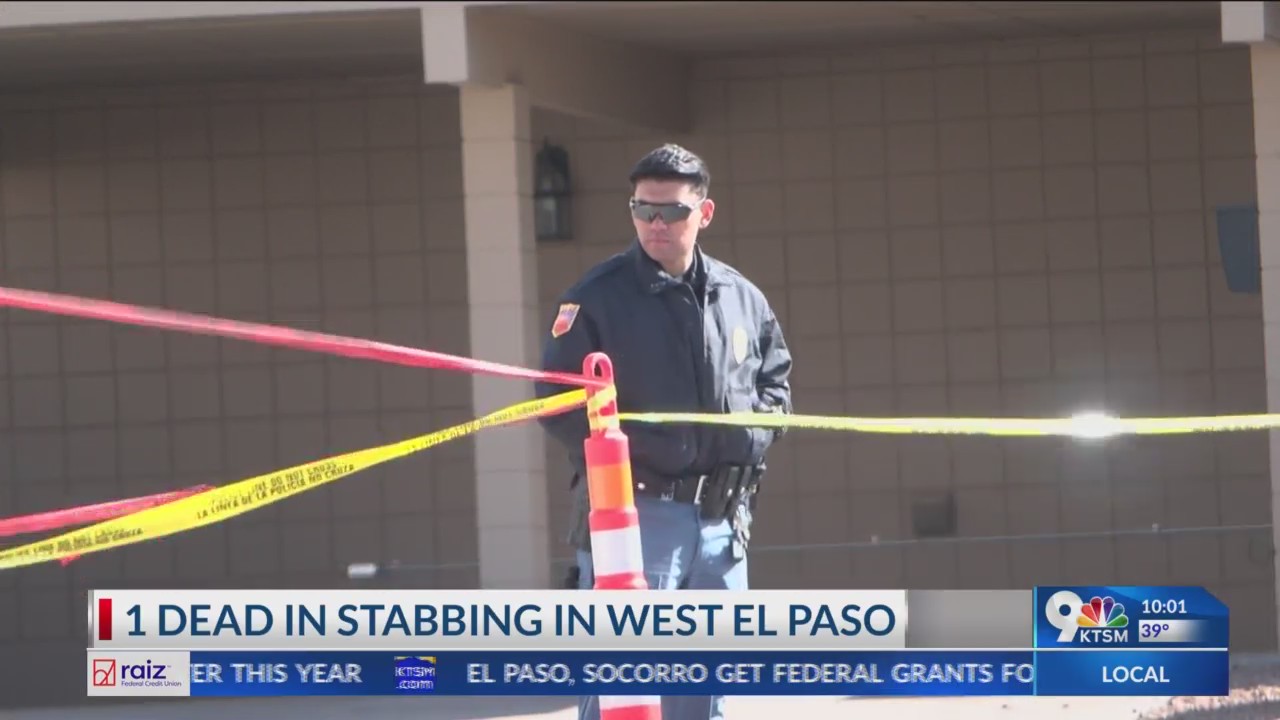 1 person dead, 1 detained after stabbing in West El Paso – KTSM 9 News