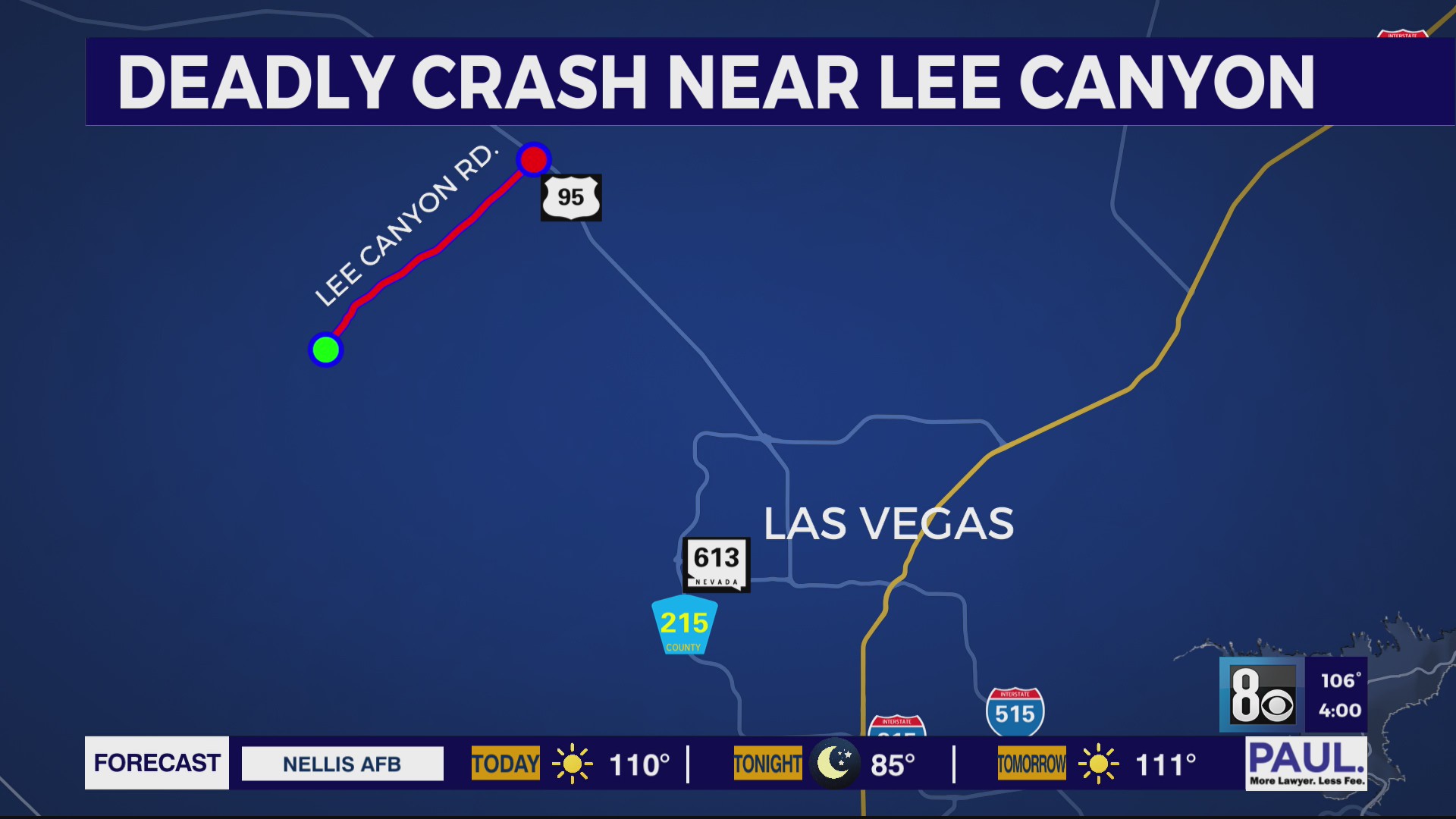 Fatal crash shuts down portion of northbound U.S. 95 in northwest ...