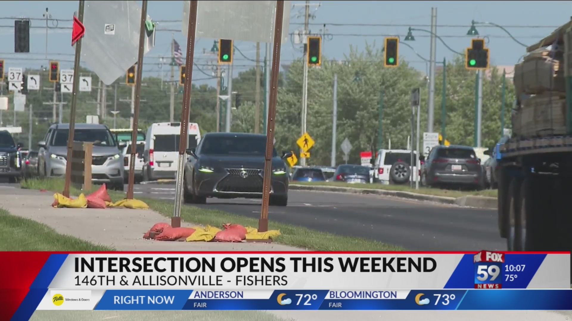 Allisonville Road and 146th Street intersection to reopen June 9 after