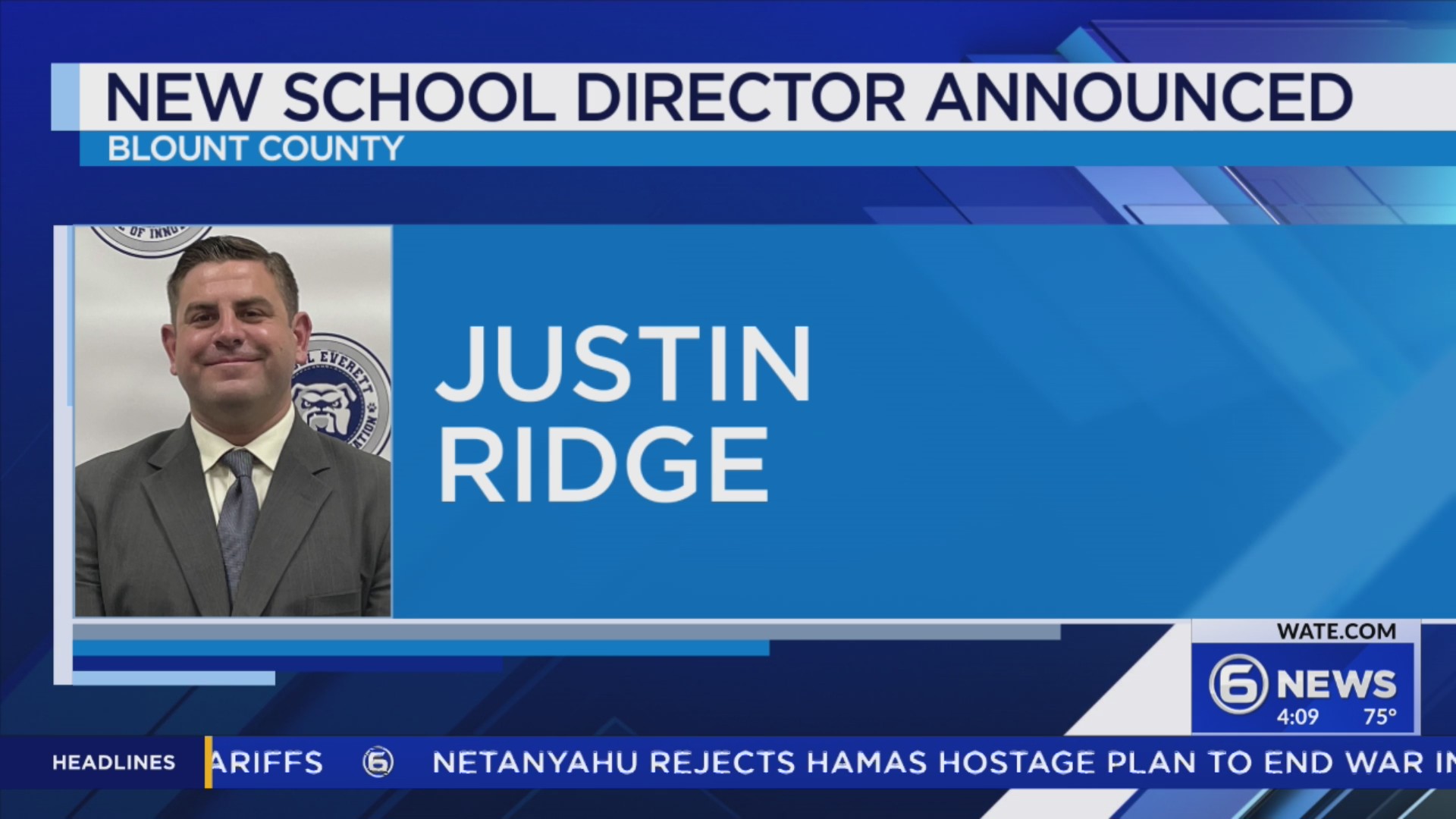 Former William Blount assistant principal named new Blount County Director of Schools