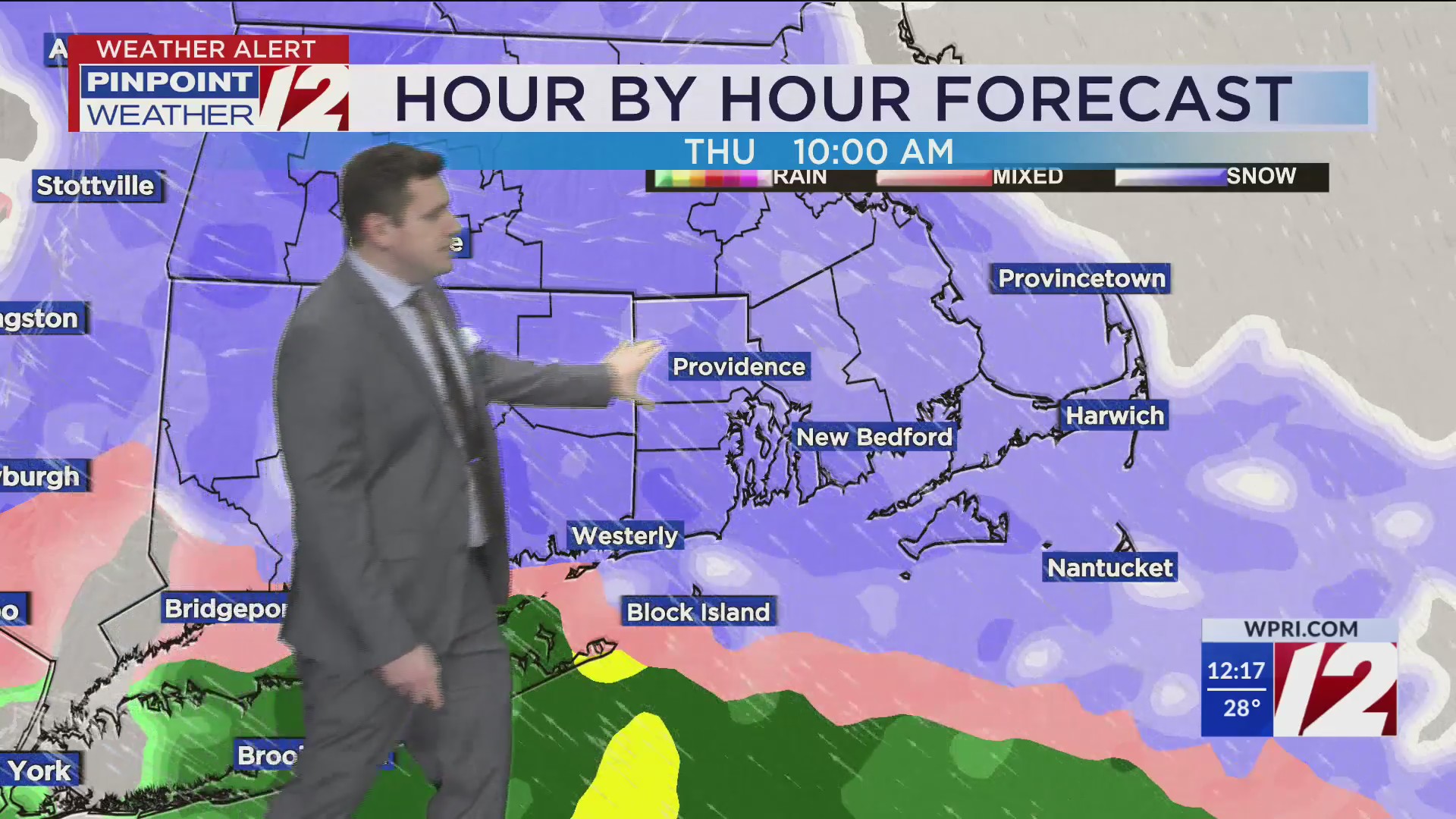 WPRI 12 Weather Forecast 2/5/25: Wintry Mix on the Way For Thursday ...