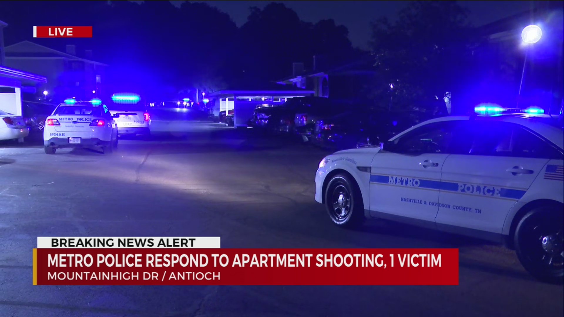 1 injured after shooting at Antioch apartment complex – WKRN News 2
