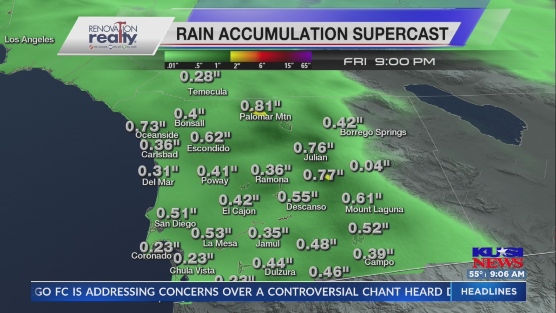 San Diego Weather Forecast for Friday – FOX 5 San Diego & KUSI News