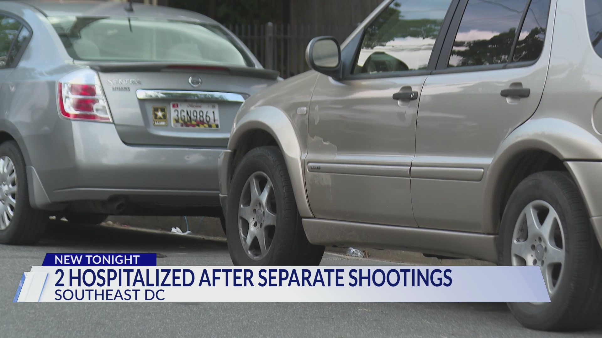 Two hospitalized in separate shootings – DC News Now | DC, Virginia ...