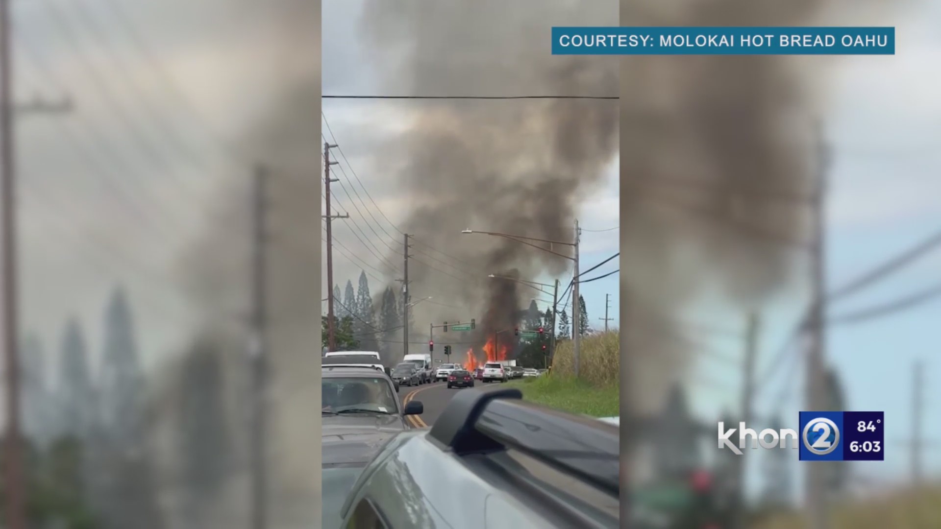 WATCH: Firefighters battle brush fire in Wahiawa – KHON2