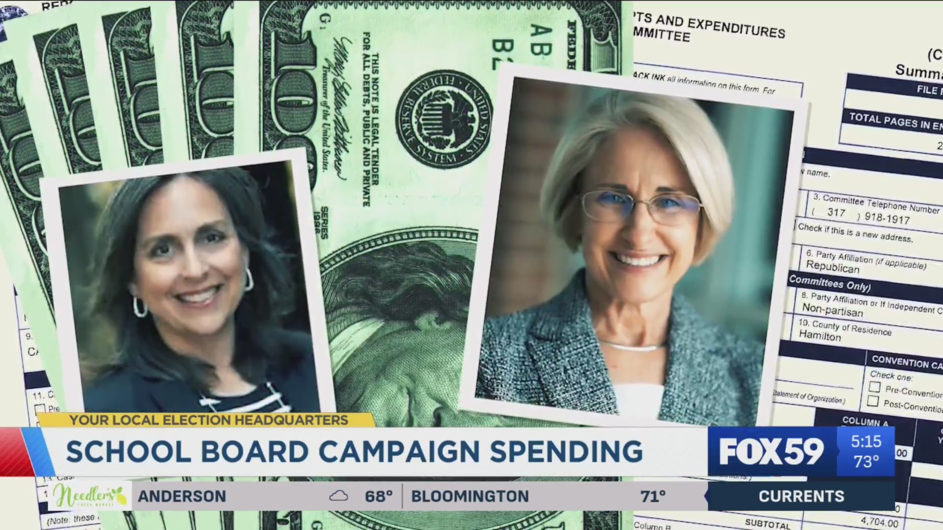 Campaign cash pours into Carmel Clay School Board race Fox 59