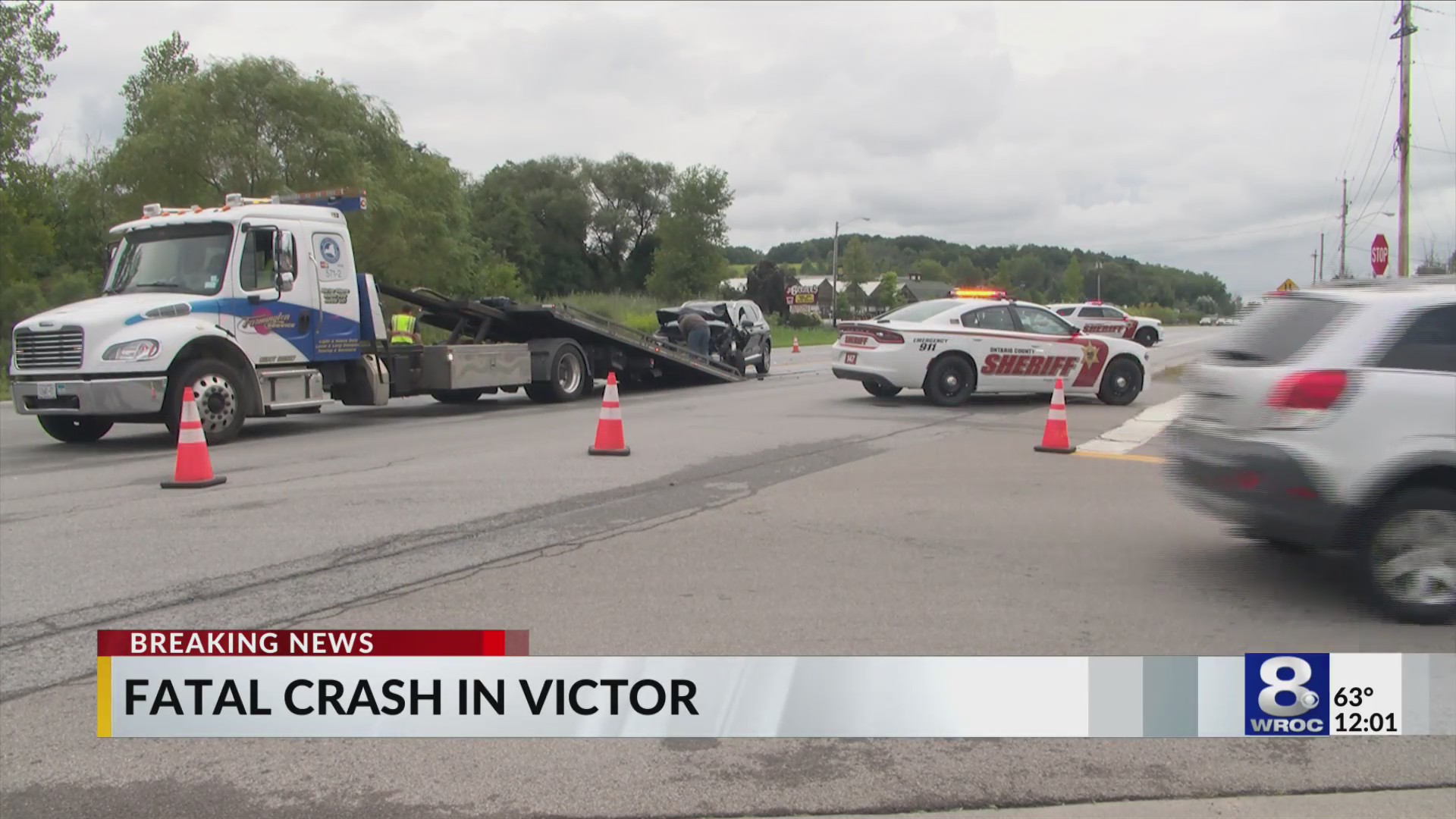 Driver killed in car crash on Rt. 96 in Victor – RochesterFirst