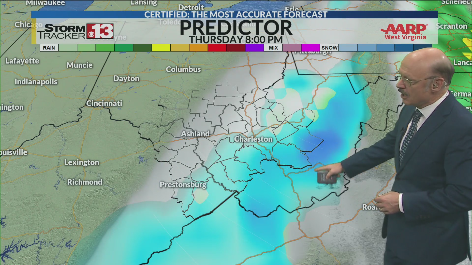 Getting warm then getting cold enough for snow again – WOWK 13 News