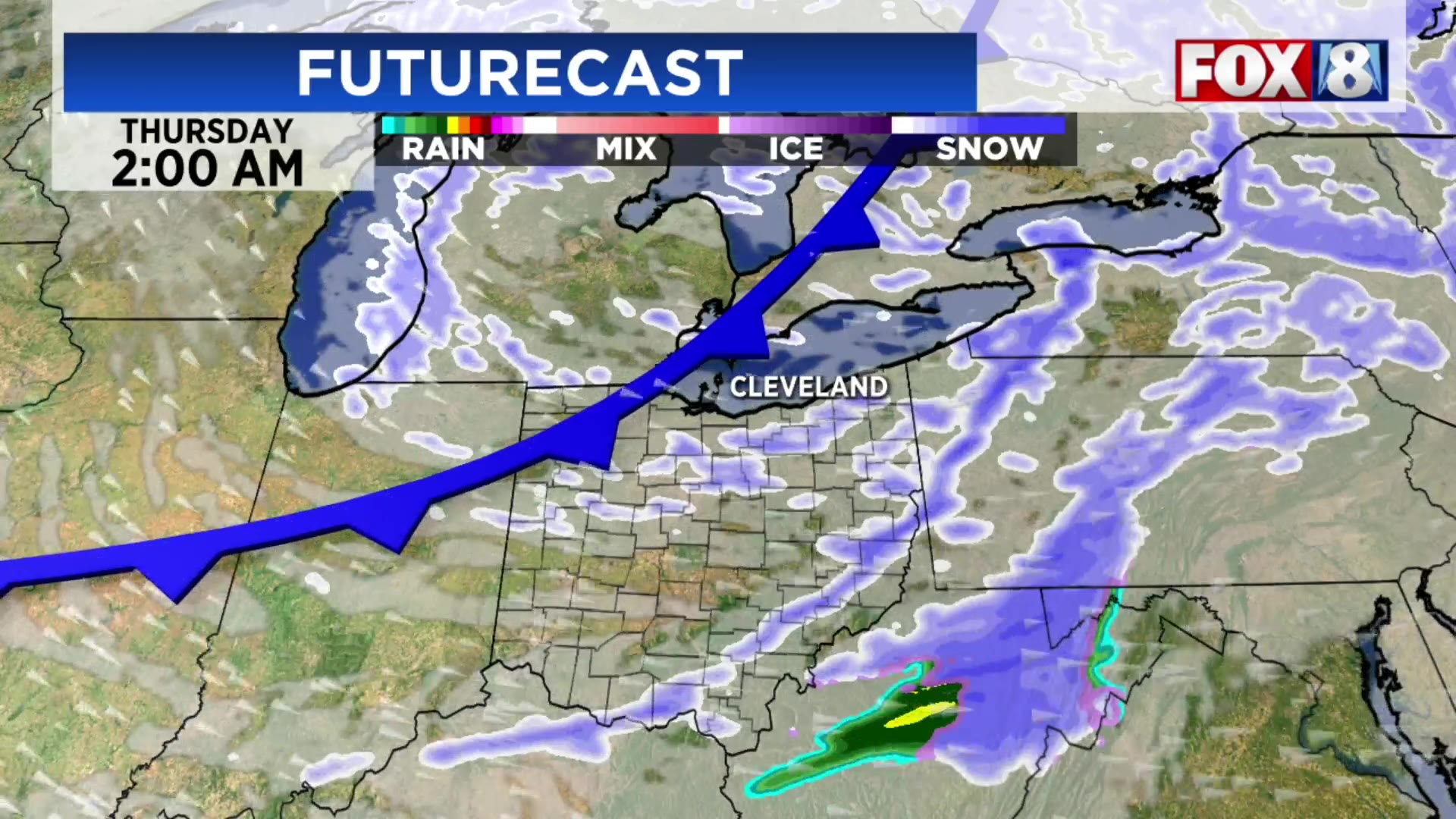 TRACKING: Winter Storm Watch for parts of NE Ohio – Fox 8 Cleveland WJW