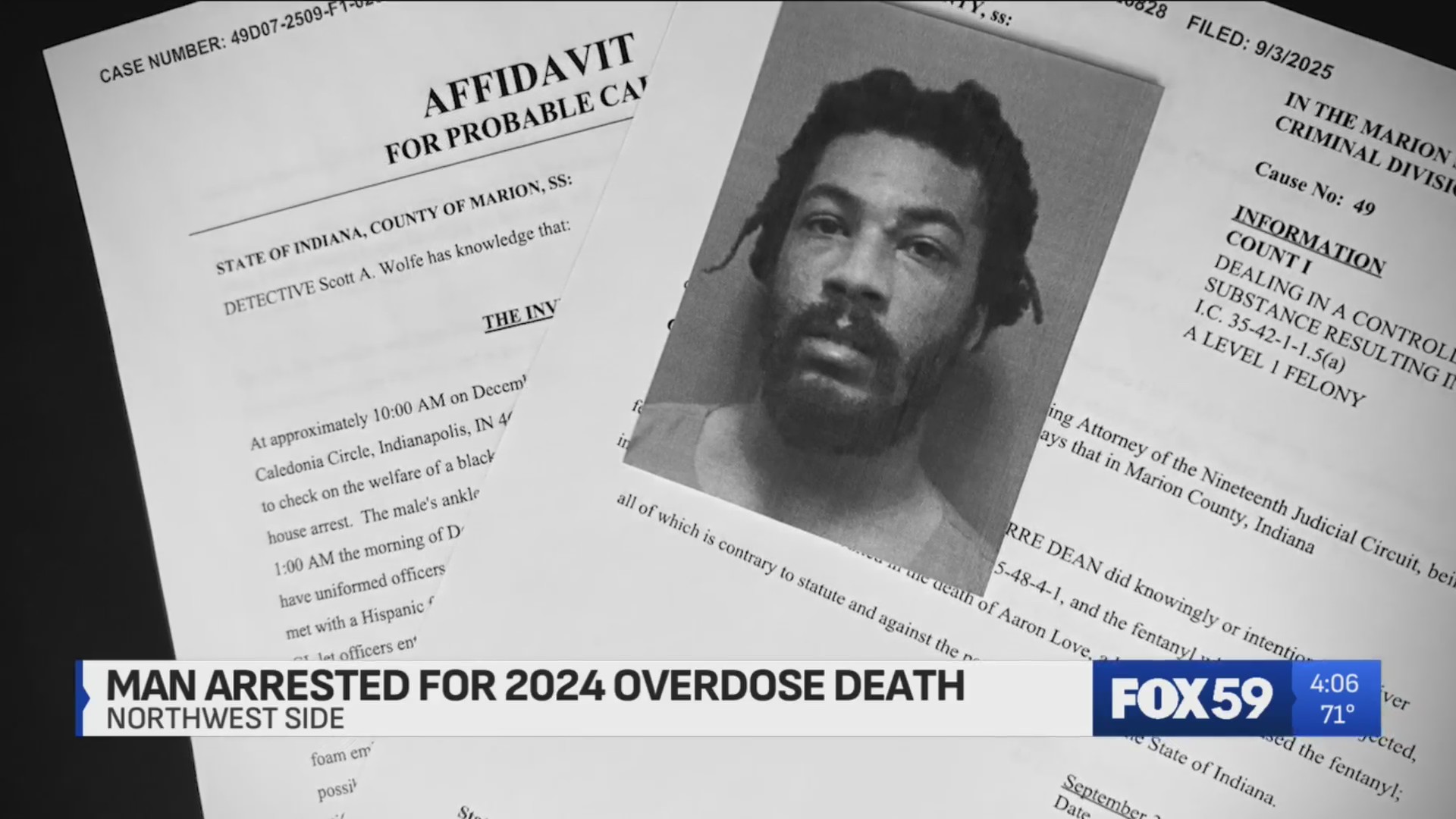 IMPD: Indy man arrested after December 2024 fatal overdose – Fox 59