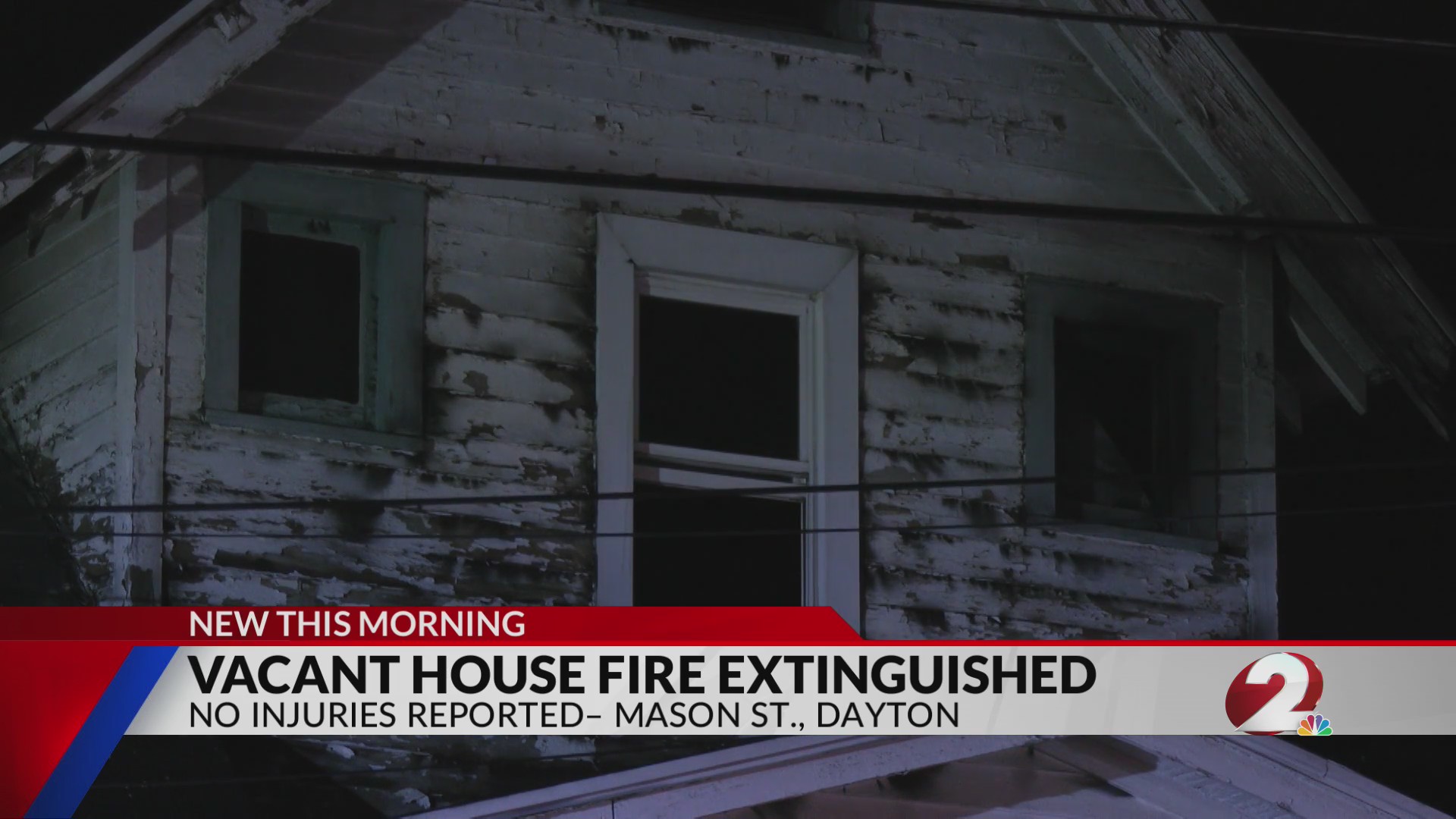 Crews extinguish flames in vacant Dayton home – WDTN.com