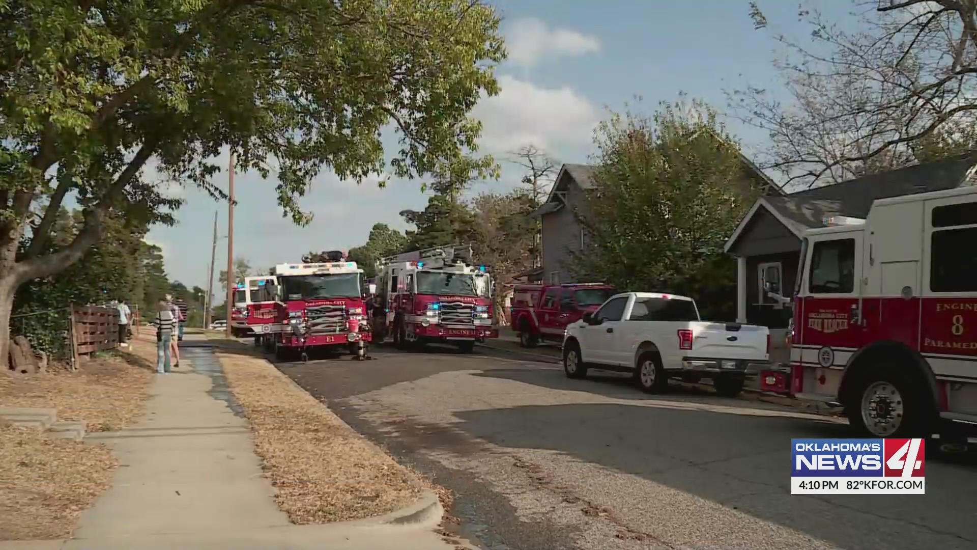 Fire crews battle duplex fire in NW OKC – KFOR.com Oklahoma City